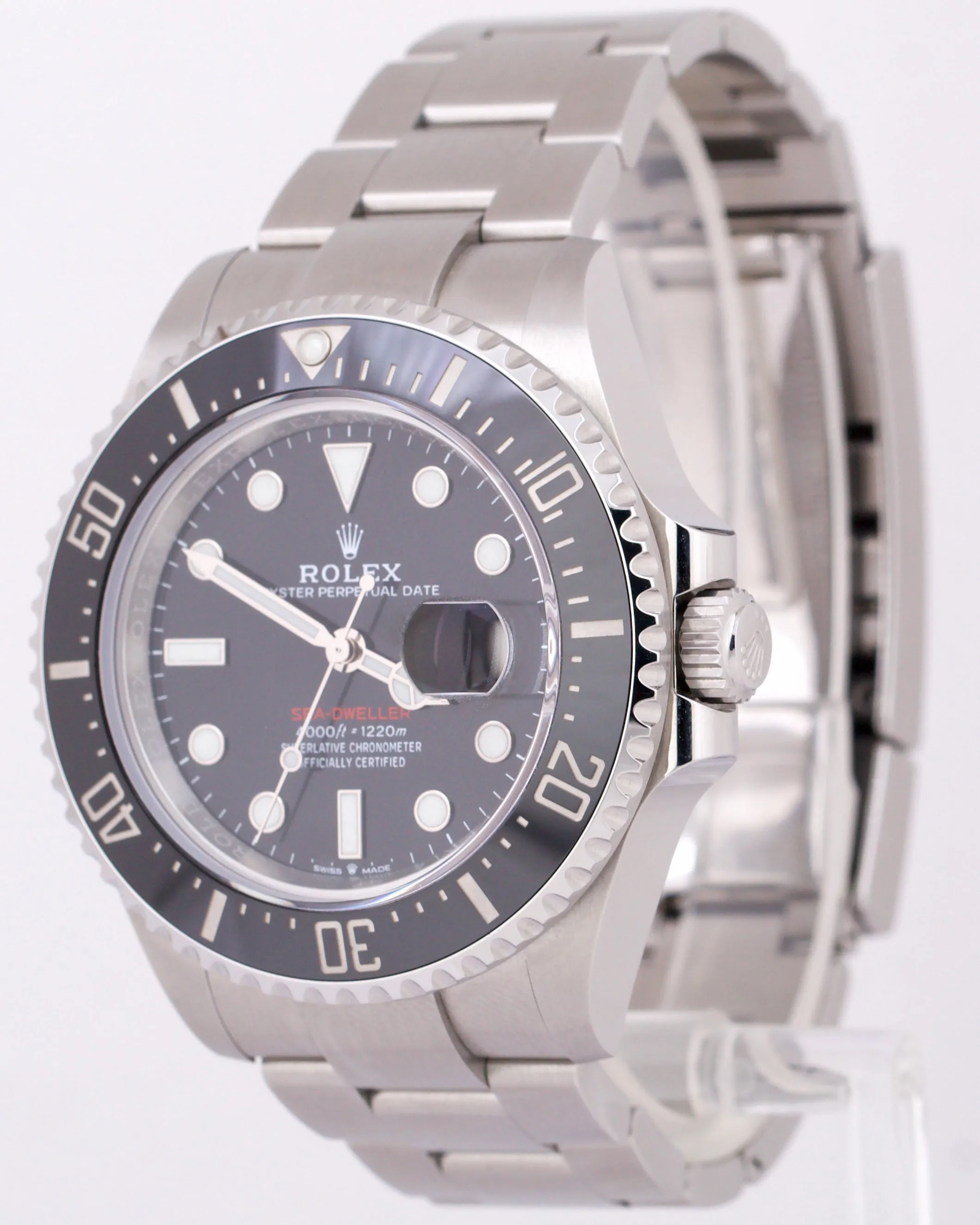 MINT 2022 PAPERS Rolex Sea-Dweller 126600 Black Mark II Steel 43mm MK2 Watch BOX