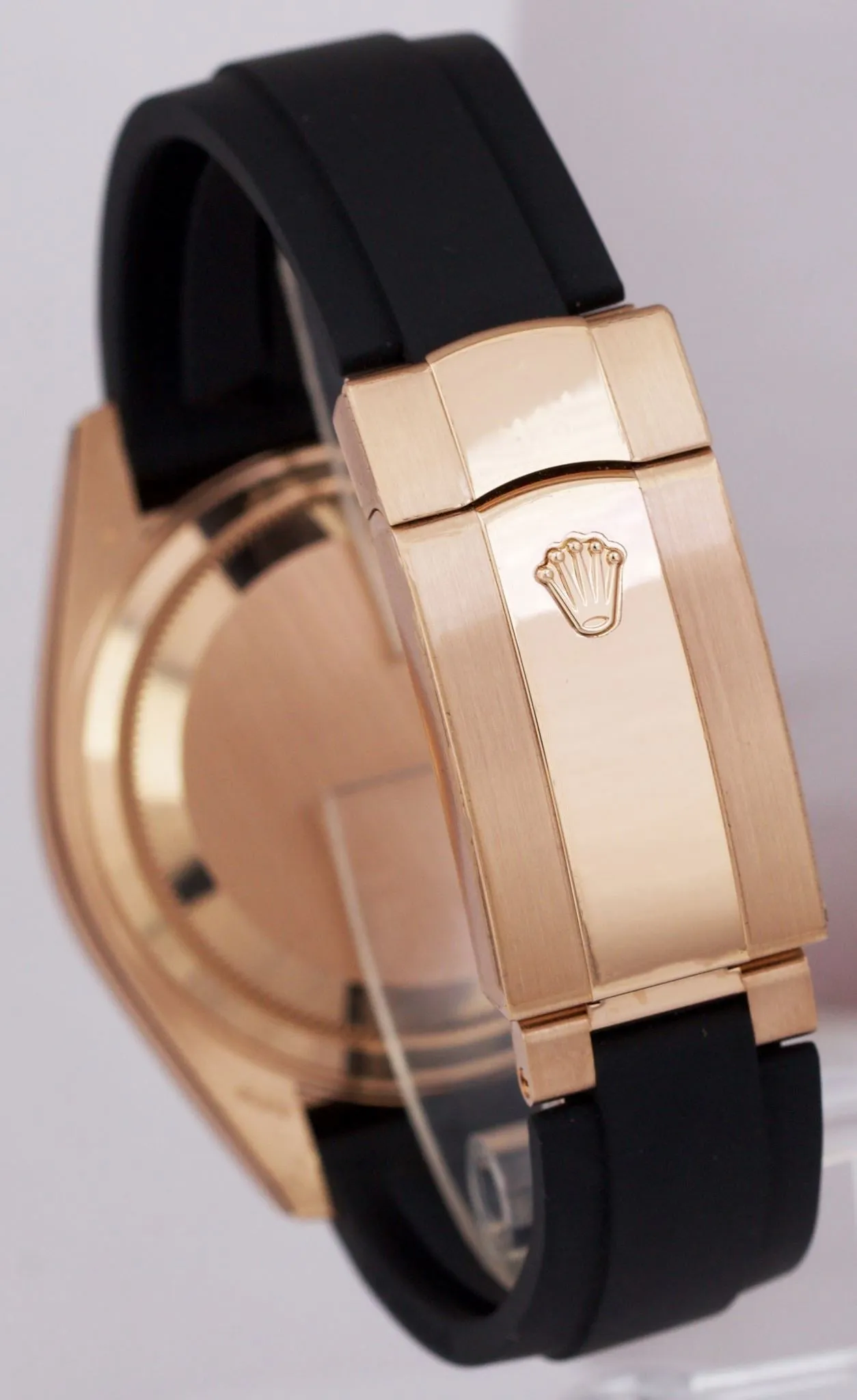MINT Rolex Sky-Dweller 326235 PAPERS Chocolate Oysterflex Everose Gold Watch BOX