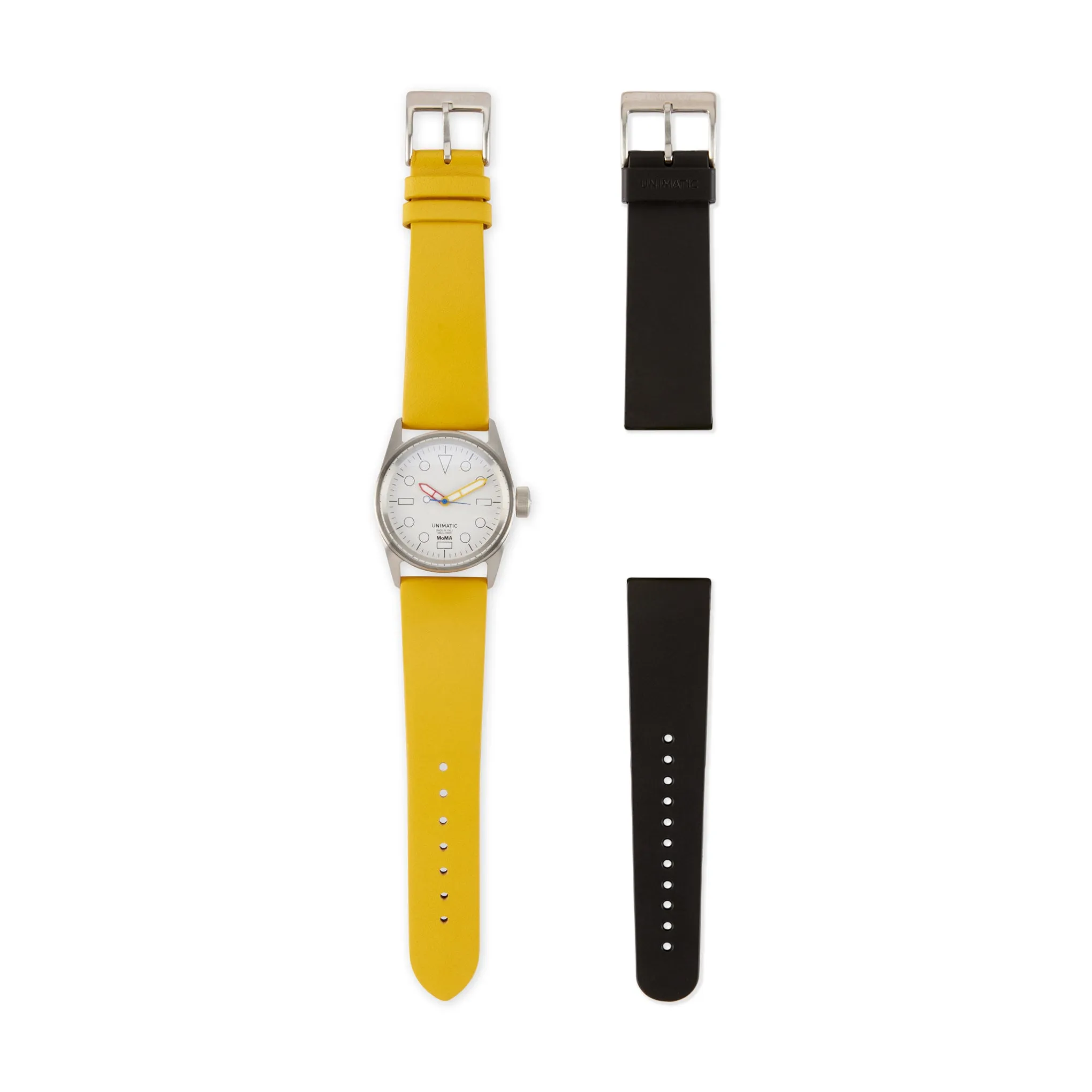 MoMA Unimatic De Stijl Modello Cinque Watch - Yellow