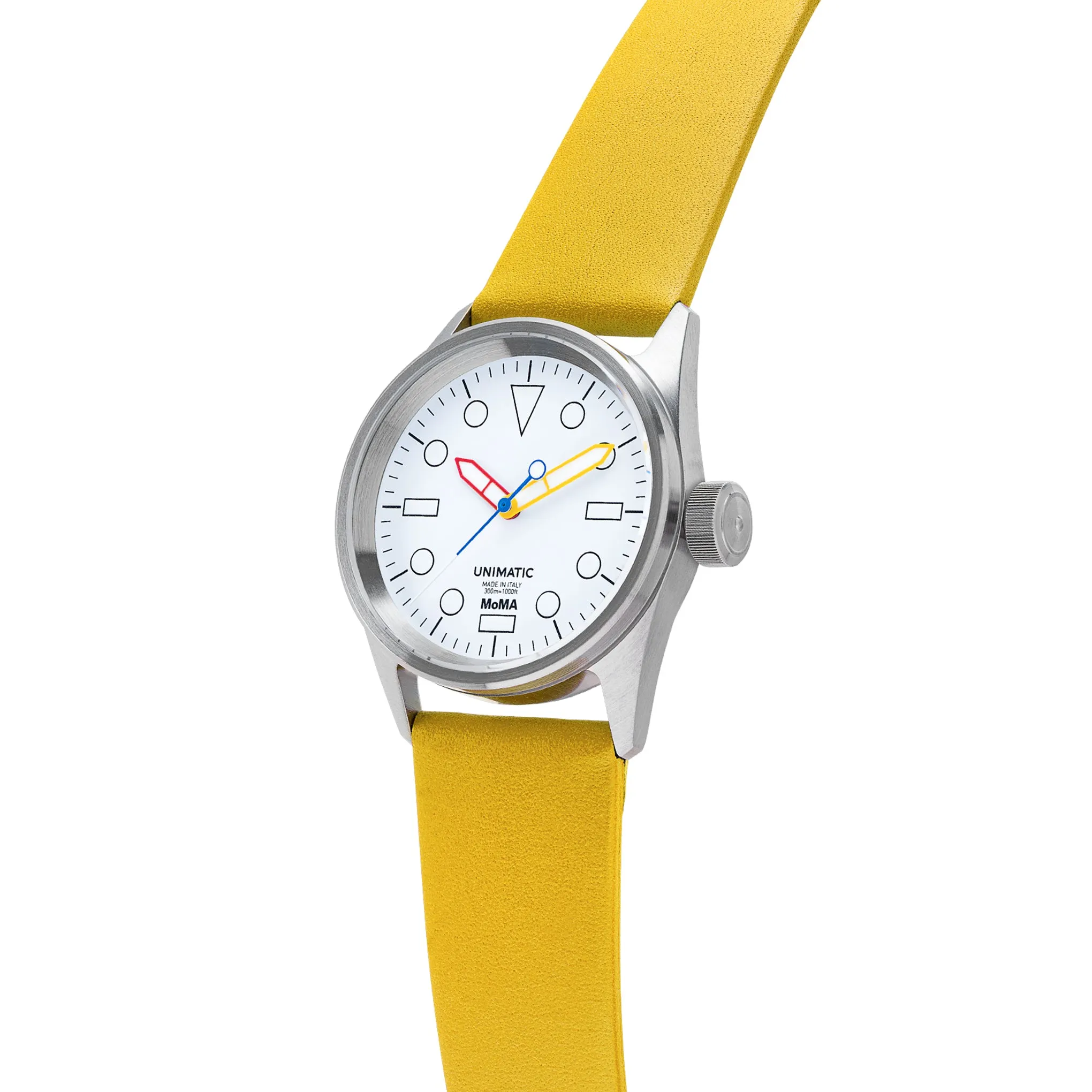 MoMA Unimatic De Stijl Modello Cinque Watch - Yellow
