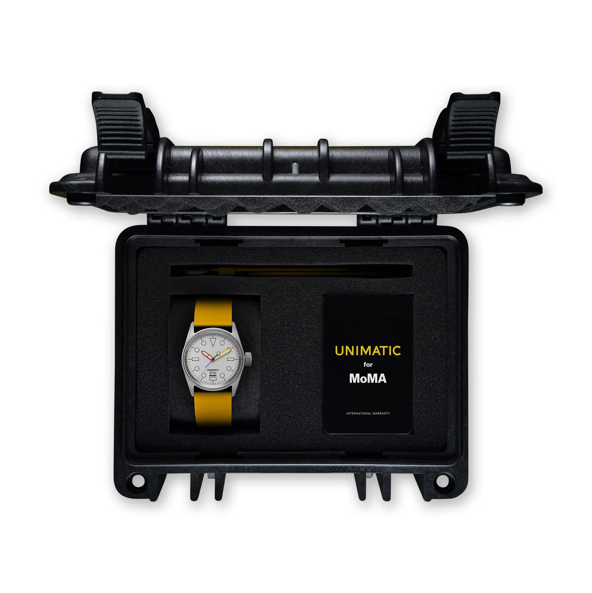 MoMA Unimatic De Stijl Modello Cinque Watch - Yellow