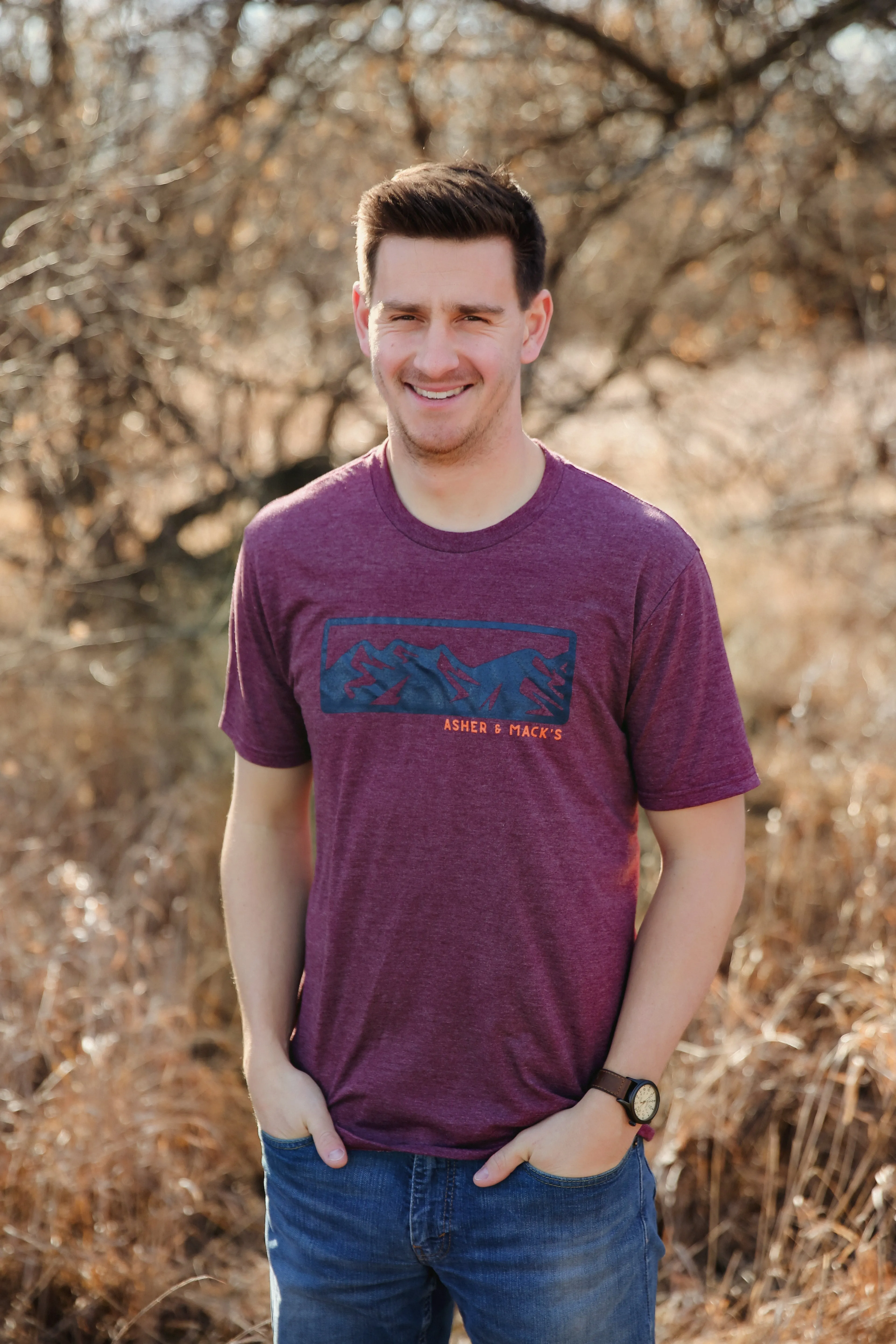 Mountain Ridge Tee (2 colors options)
