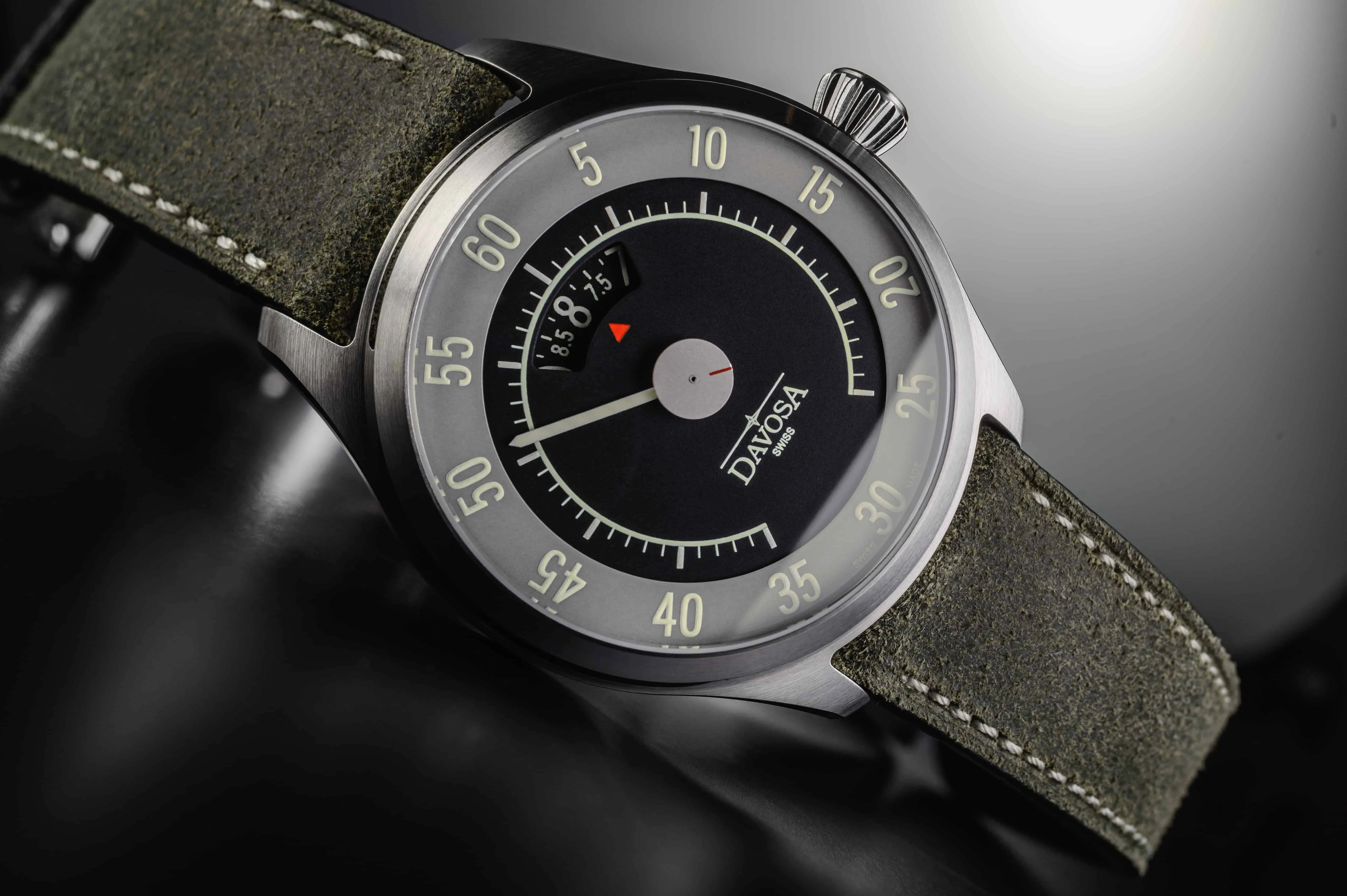 Newton Automatic Speedometer Gray Gray Pilot Racing Watch 16158725