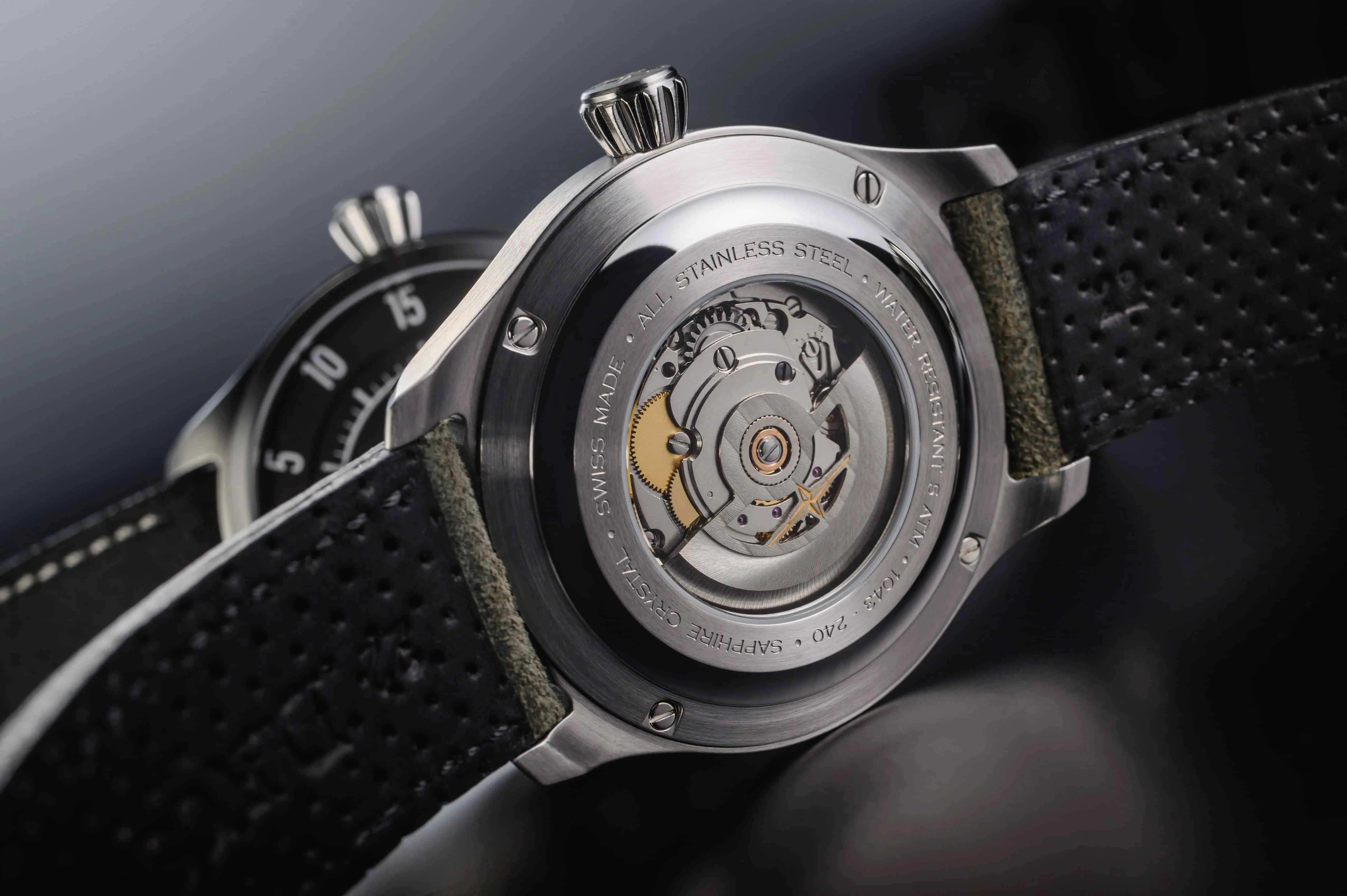 Newton Automatic Speedometer Gray Gray Pilot Racing Watch 16158725