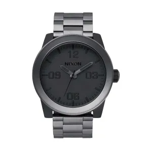 Nixon Corporal SS - Matte Black/Matte Gunmetal