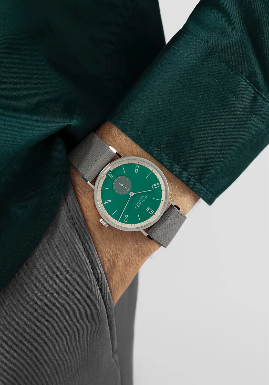 NOMOS Tangente 38 Date Schlossgrün | Ref. 179.S26 | LE175 | SOLD OUT
