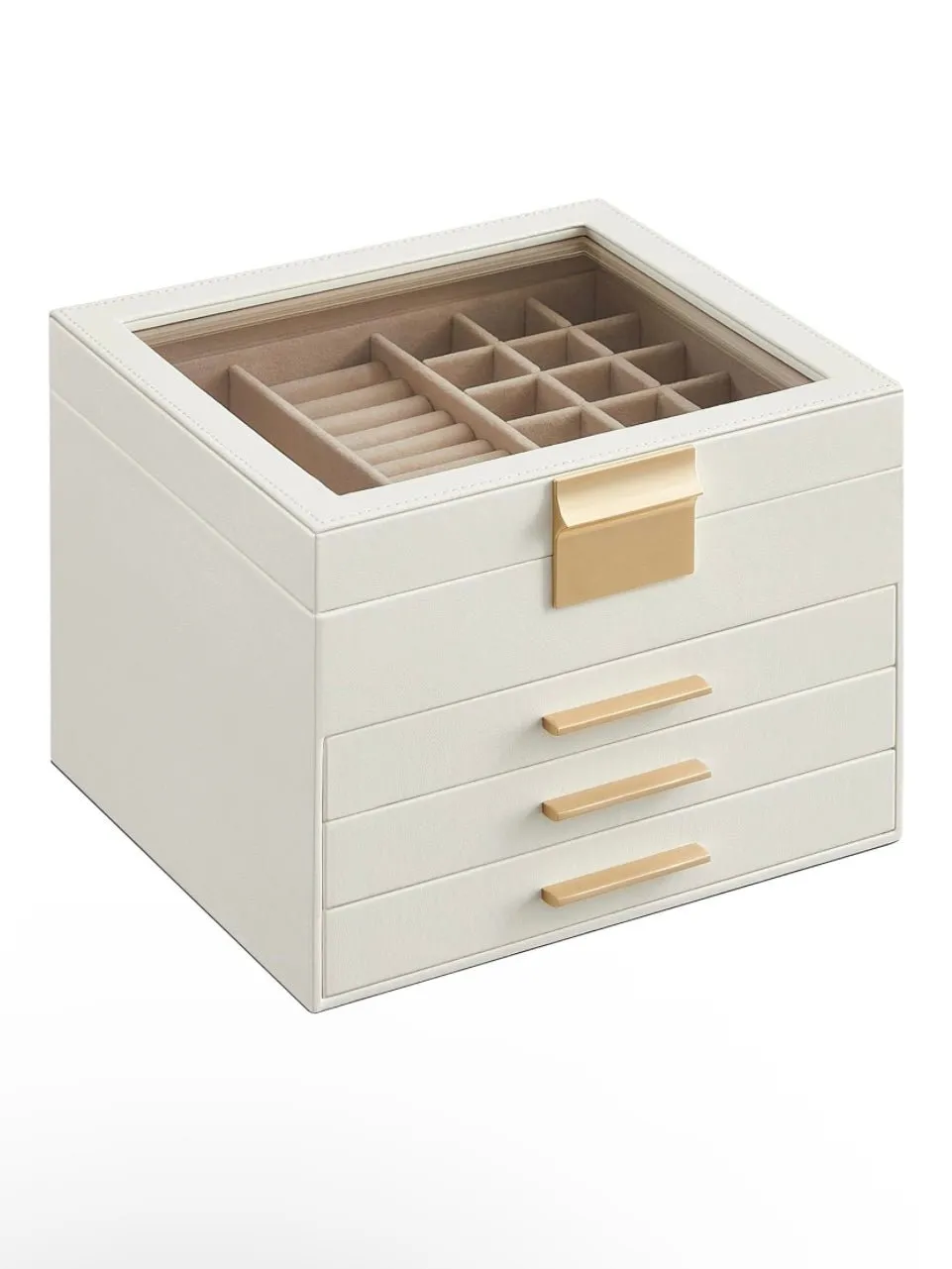 Off white jewelry box