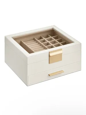 Off white jewelry box