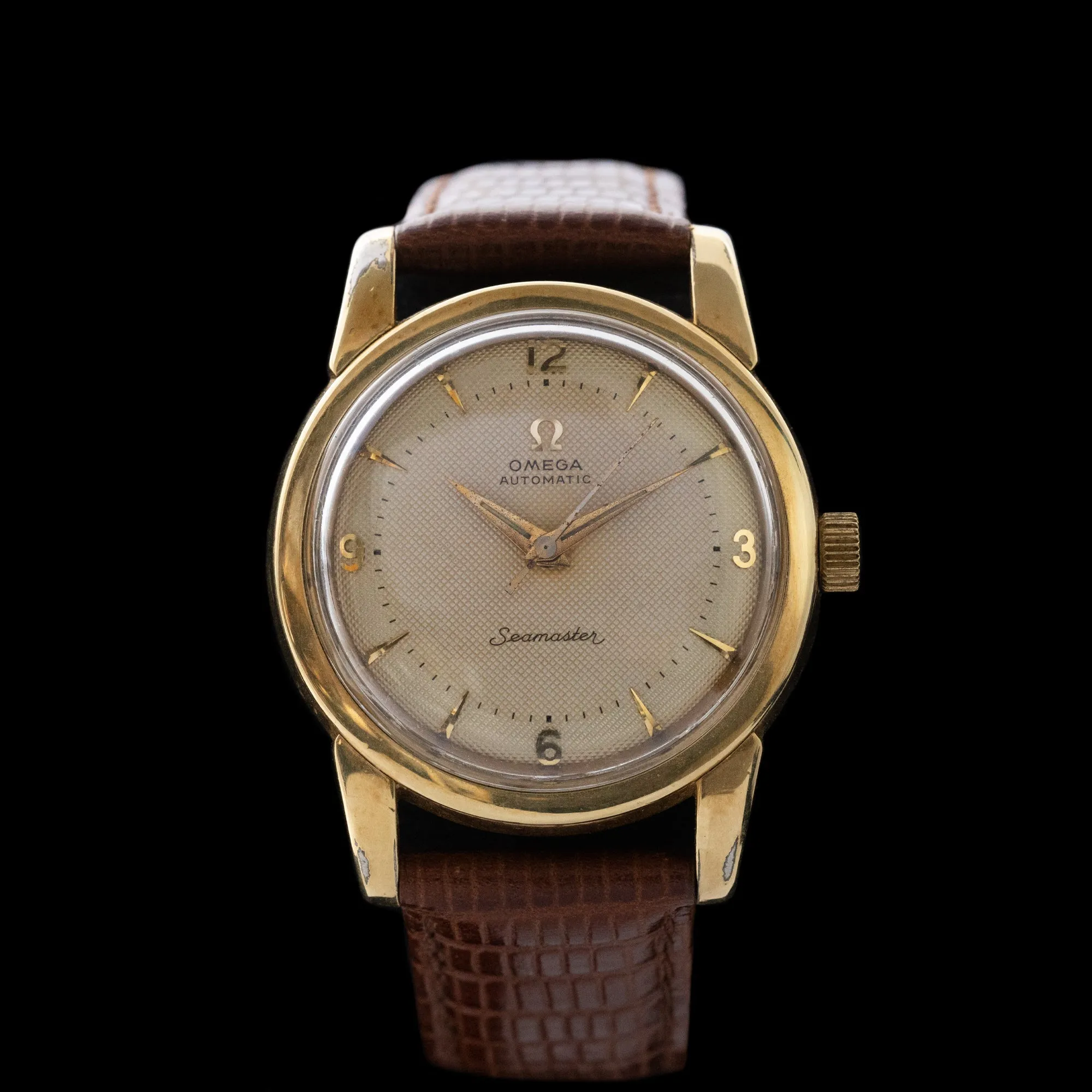 Omega - 1954 Seamaster 'Honeycomb Dial'