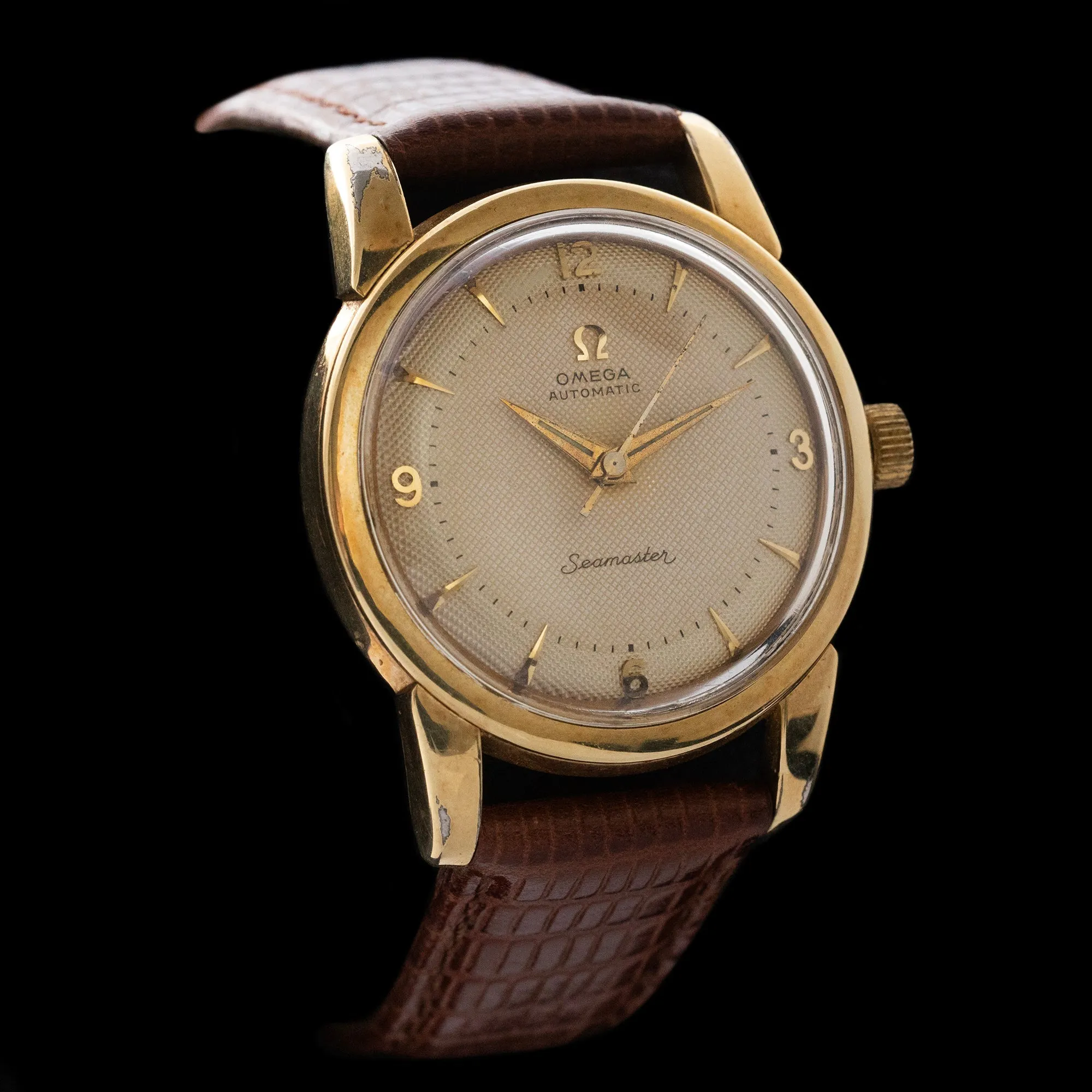 Omega - 1954 Seamaster 'Honeycomb Dial'