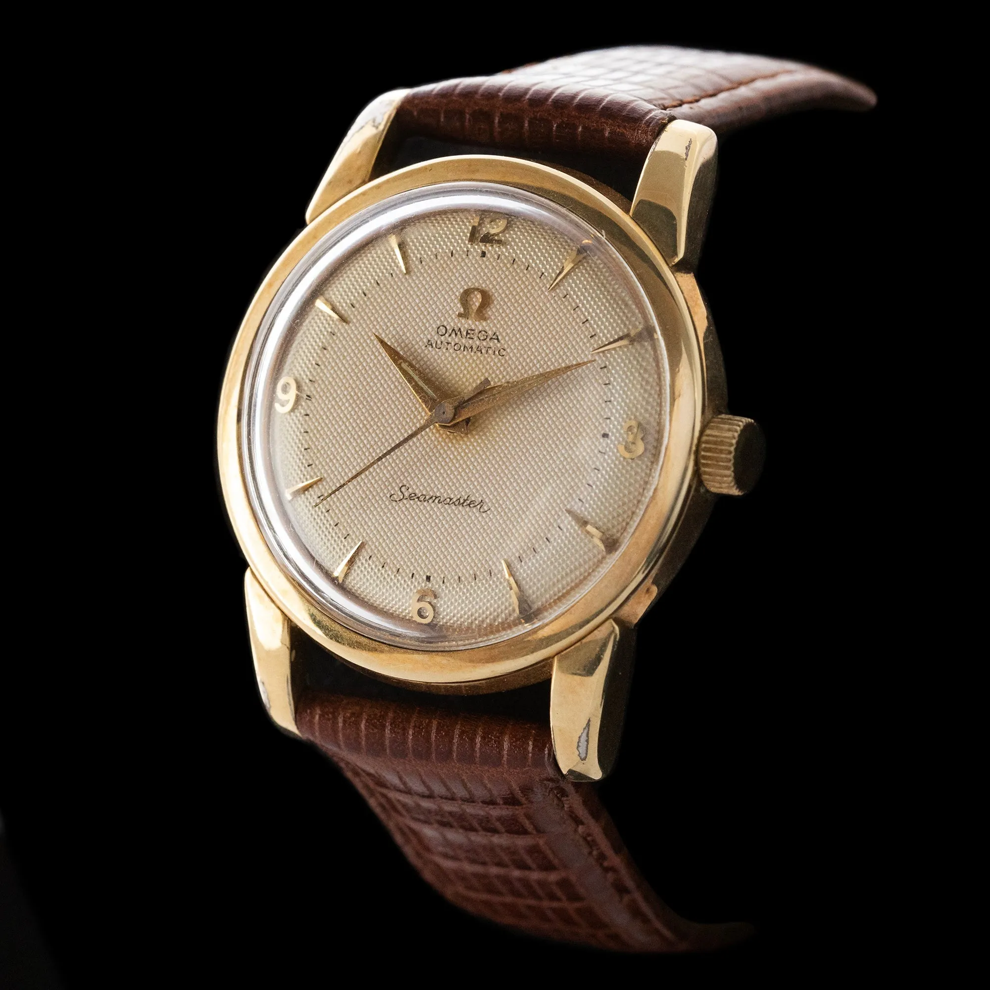 Omega - 1954 Seamaster 'Honeycomb Dial'