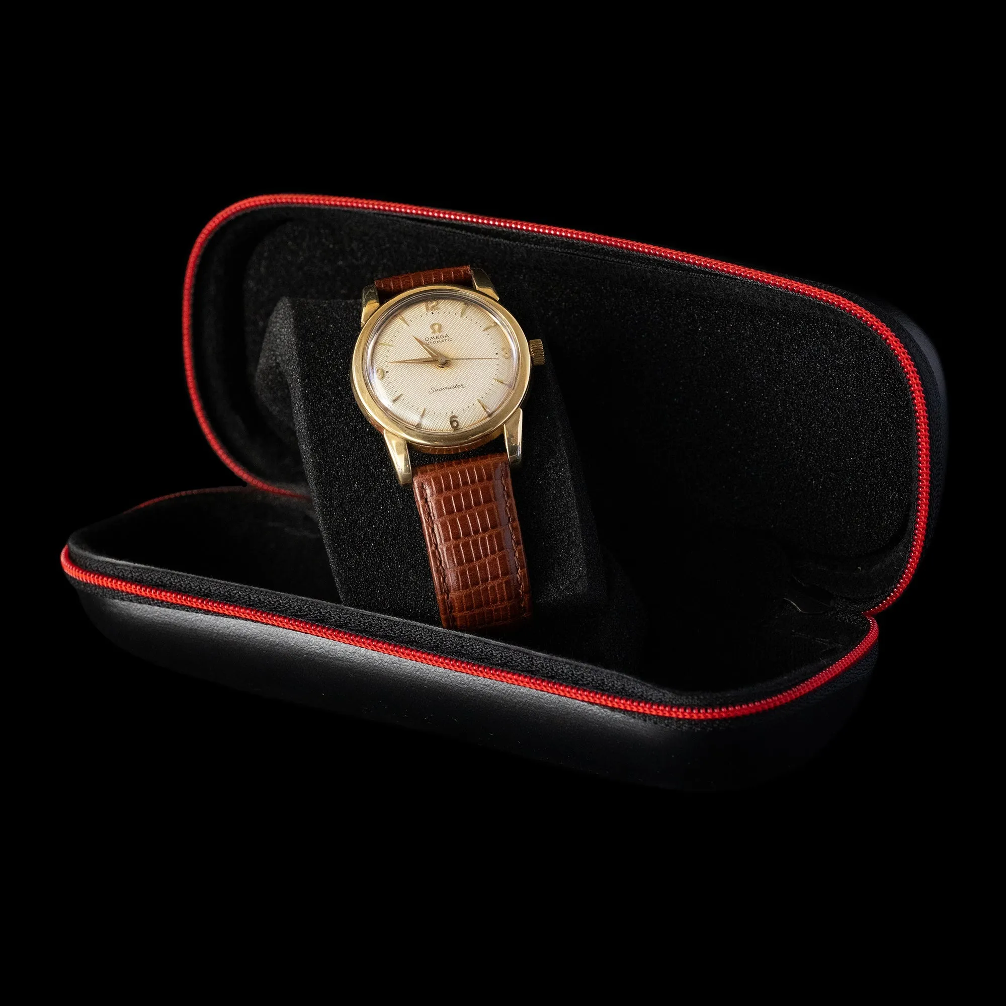 Omega - 1954 Seamaster 'Honeycomb Dial'