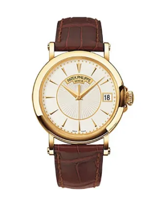 Patek Philippe Calatrava Officers 18K Yellow Gold Men's Watch