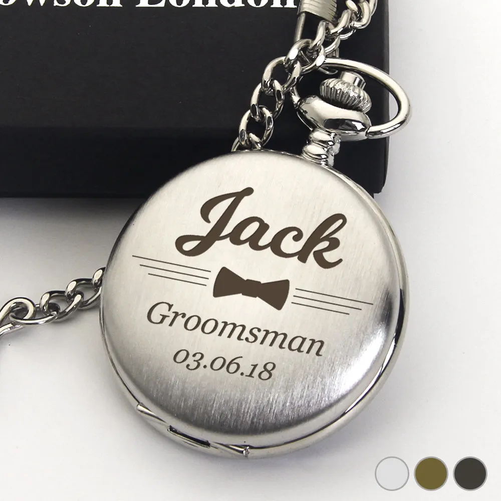 Personalised Pocket Custom Fob Watch