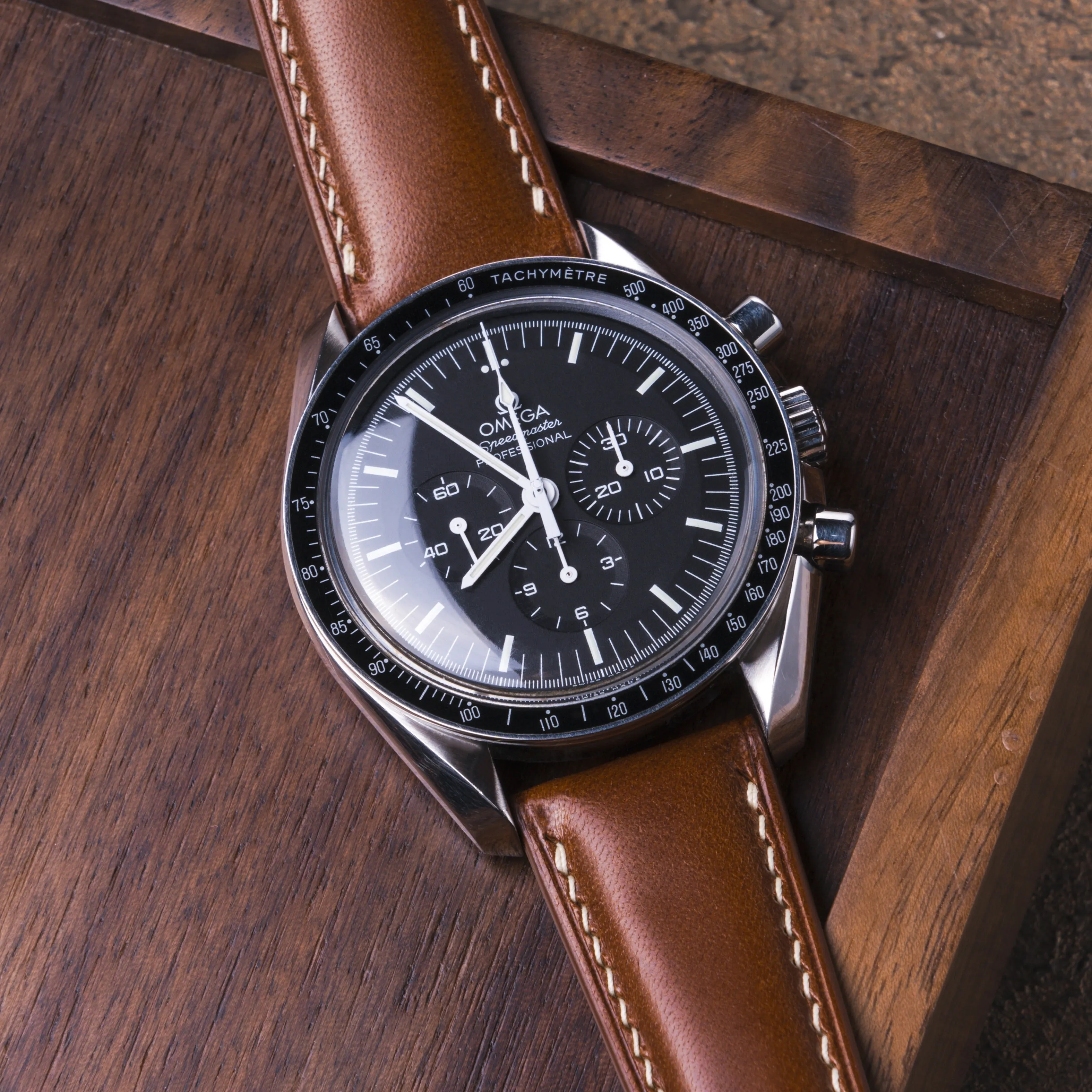 "Plateau" Watch Strap in Dakota // Tan