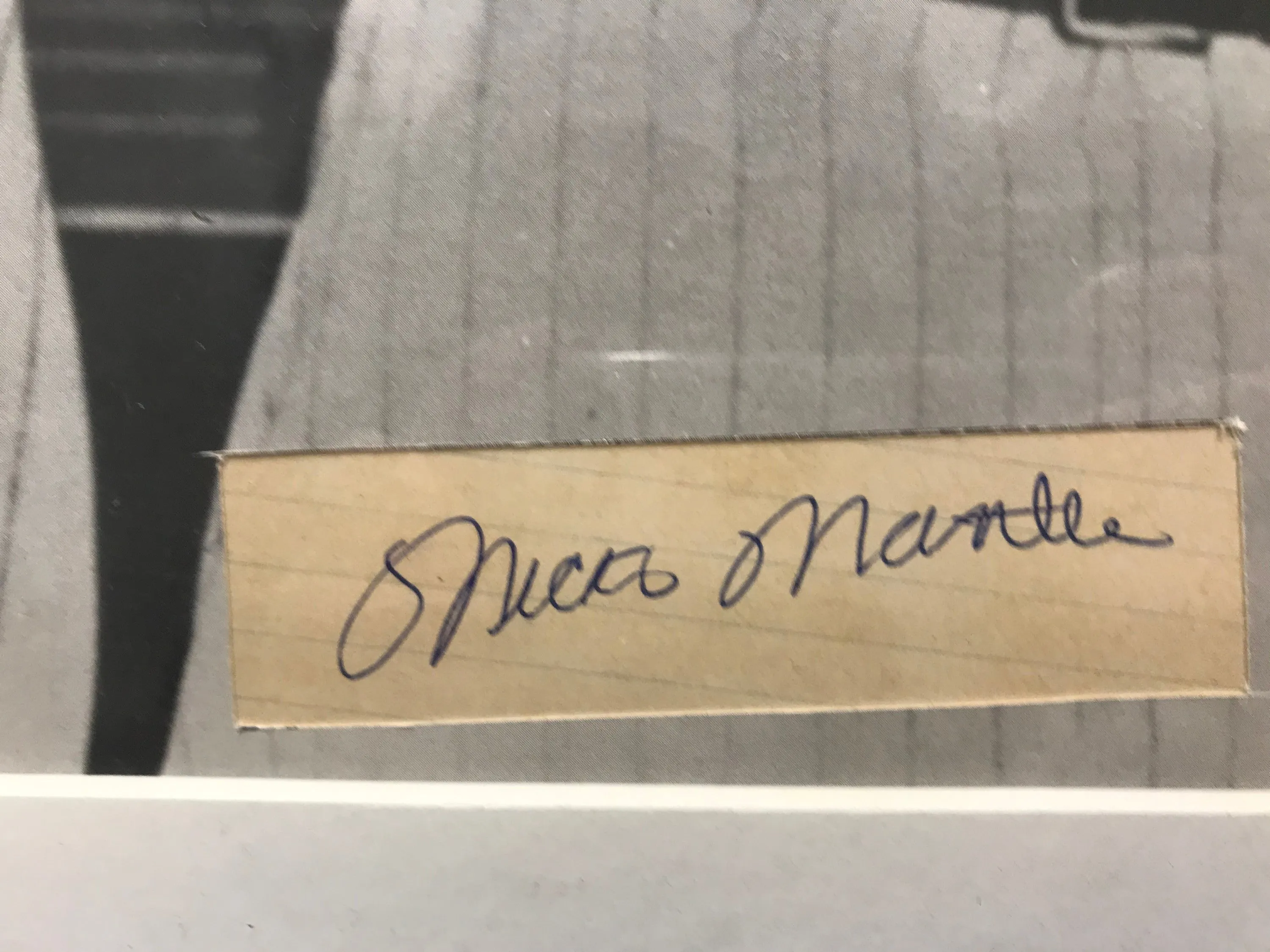 "The Big Three" Sig. Joe DiMaggio, Mickey Mantle & Ted Williams - $3K APR w/CoA!