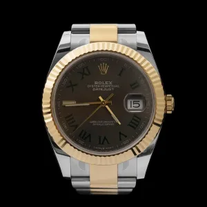 Rolex - 2020 Datejust 41 Steel and Yellow Gold ‘Wimbledon’