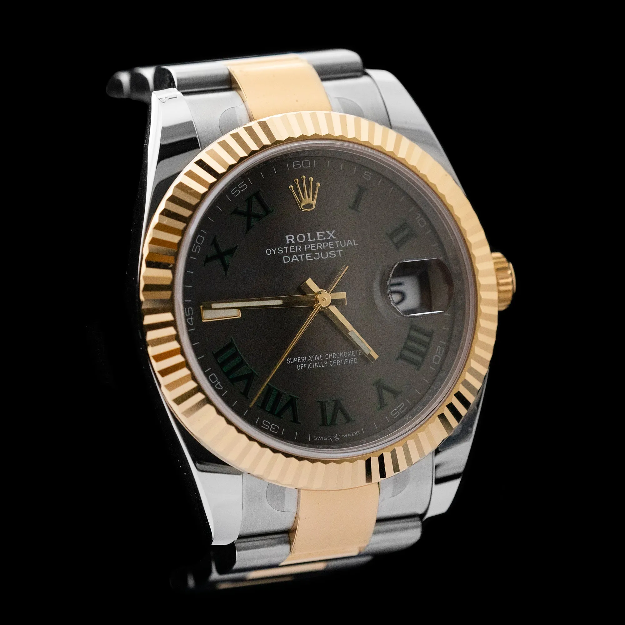 Rolex - 2020 Datejust 41 Steel and Yellow Gold ‘Wimbledon’