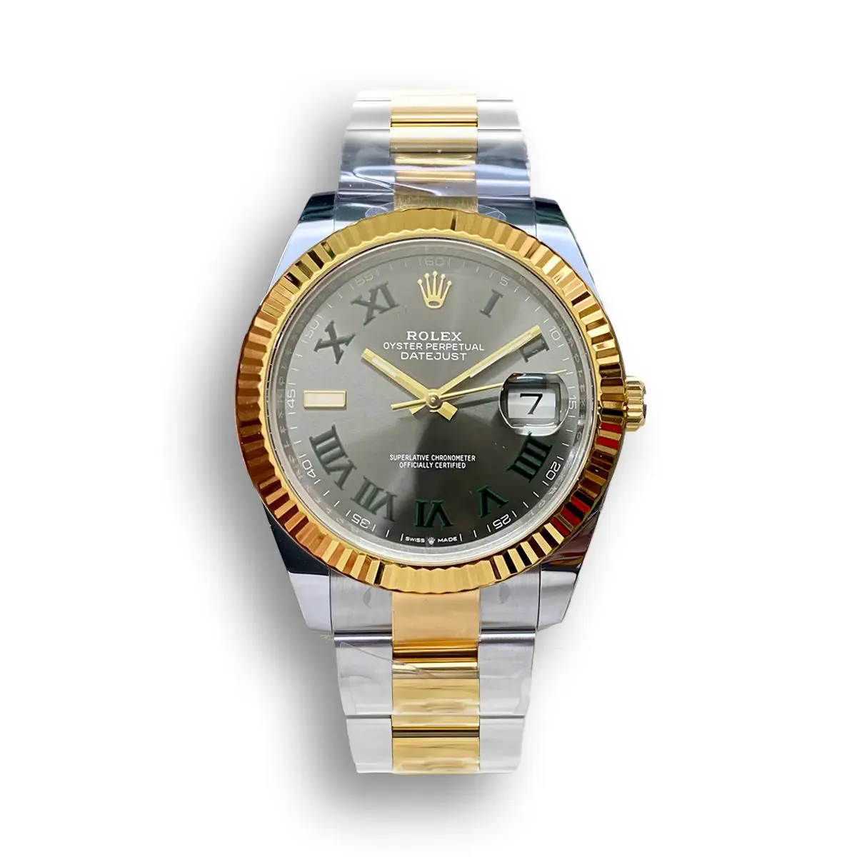 Rolex Datejust m126333 41mm Slate Set Dial Oyster