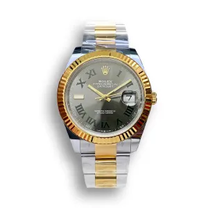 Rolex Datejust m126333 41mm Slate Set Dial Oyster