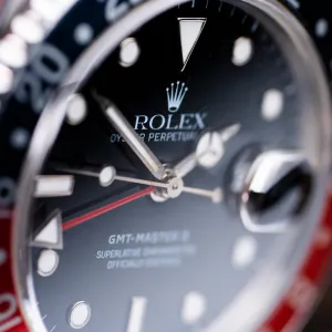 Rolex GMT Master II Coke Stainless Steel Watch