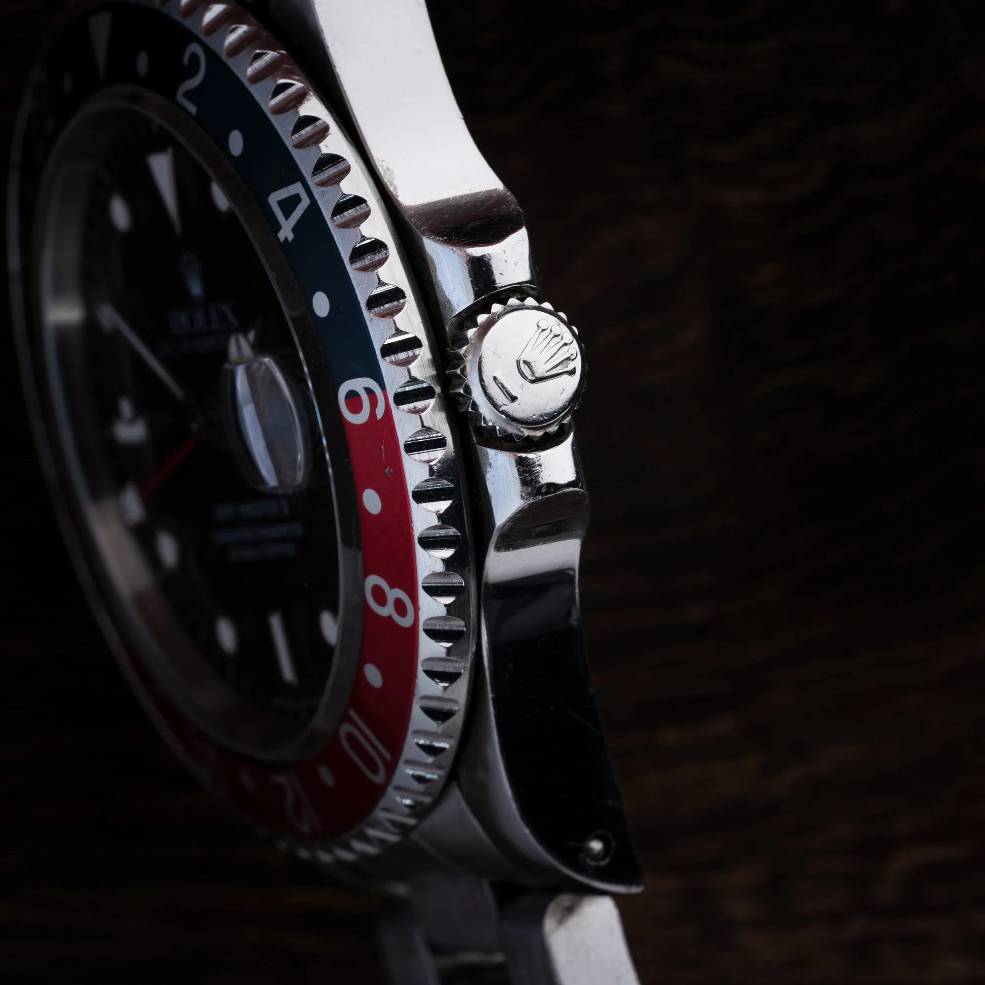 Rolex GMT Master II Coke Stainless Steel Watch