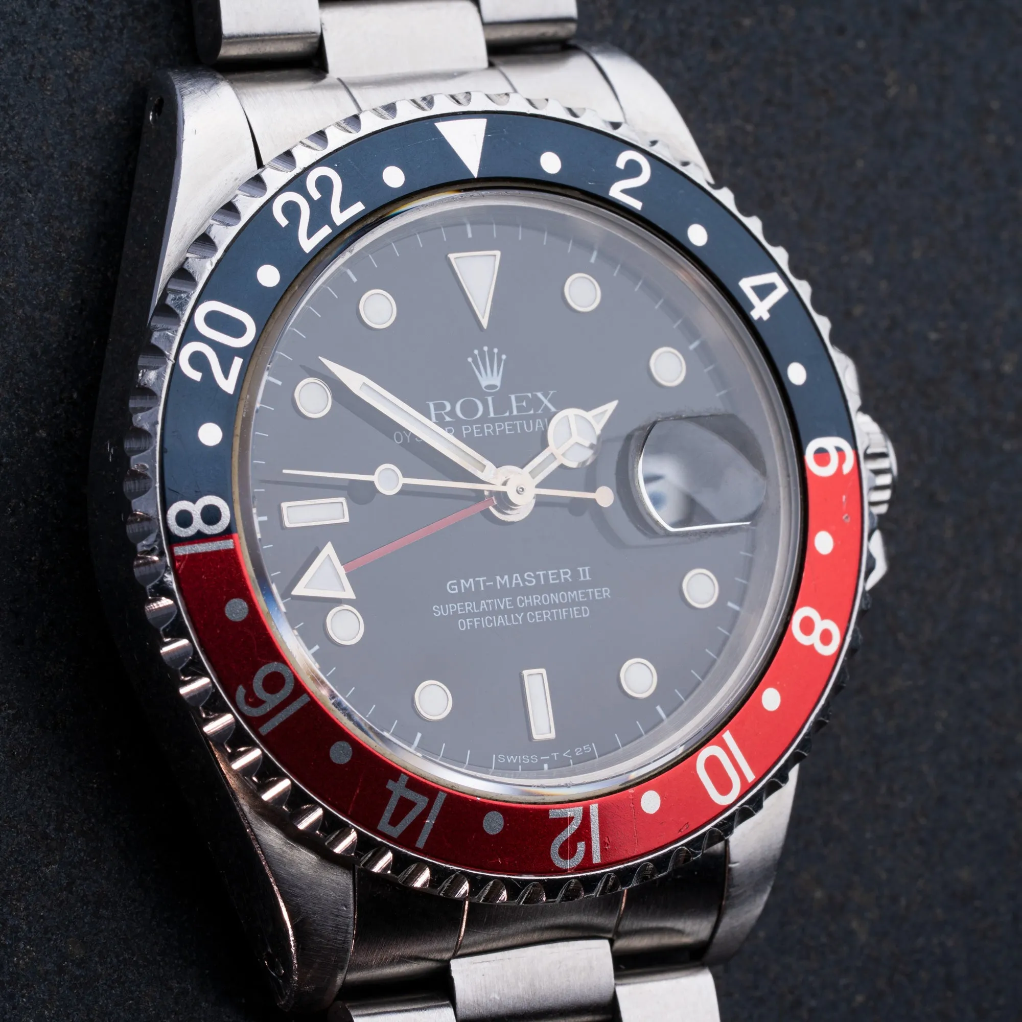 Rolex GMT Master II Coke Stainless Steel Watch