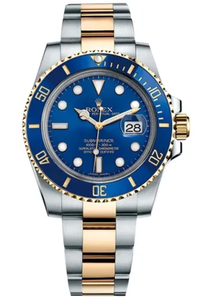 Rolex Submariner Date Stainless steel & 18K Yellow Gold Men's Watch