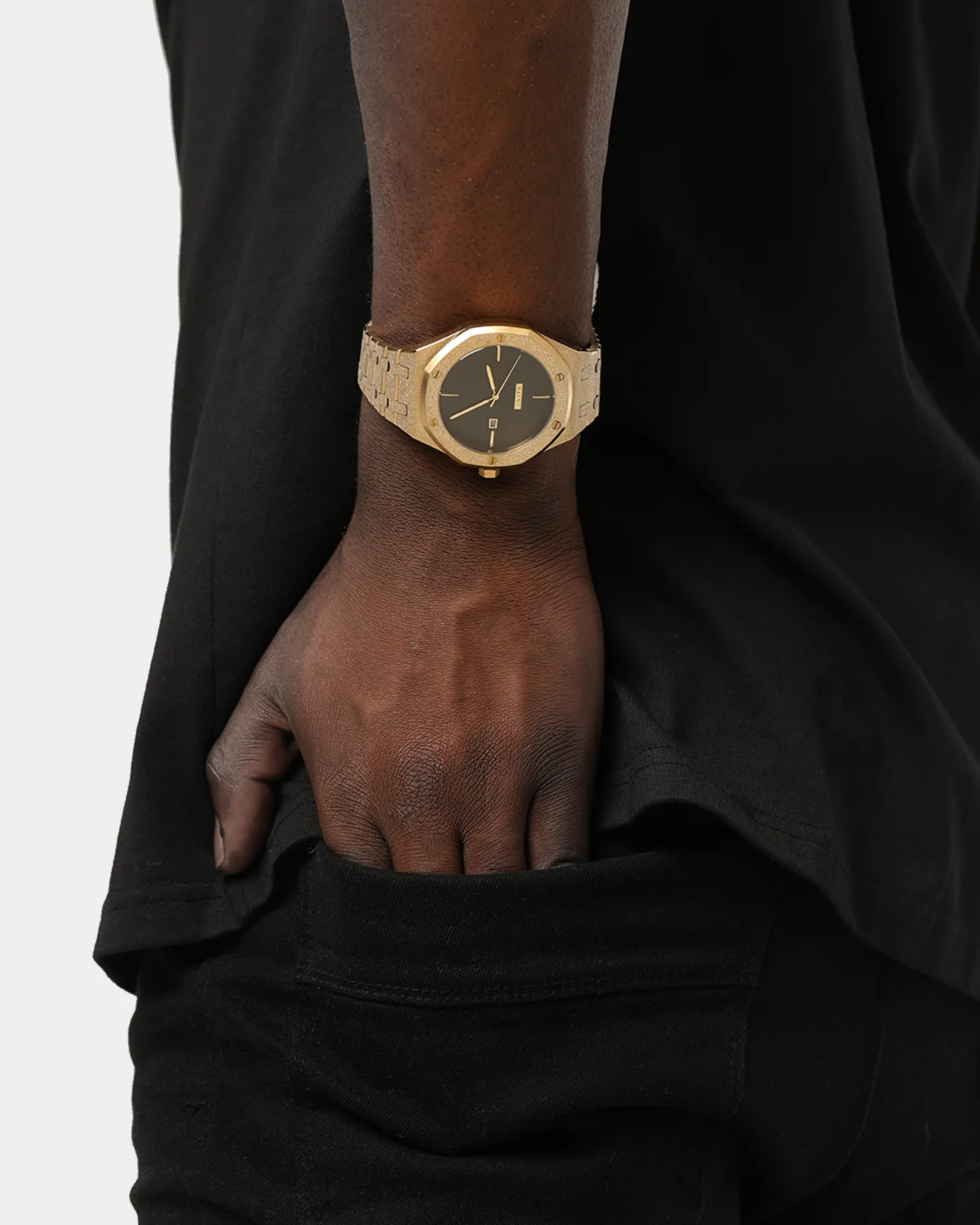 Saint Morta Cosmos Premierre Watch Frosted Gold
