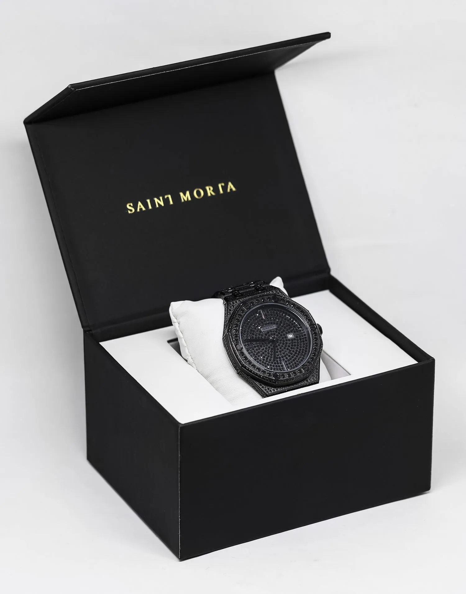 Saint Morta Premierre Watch Iced Black