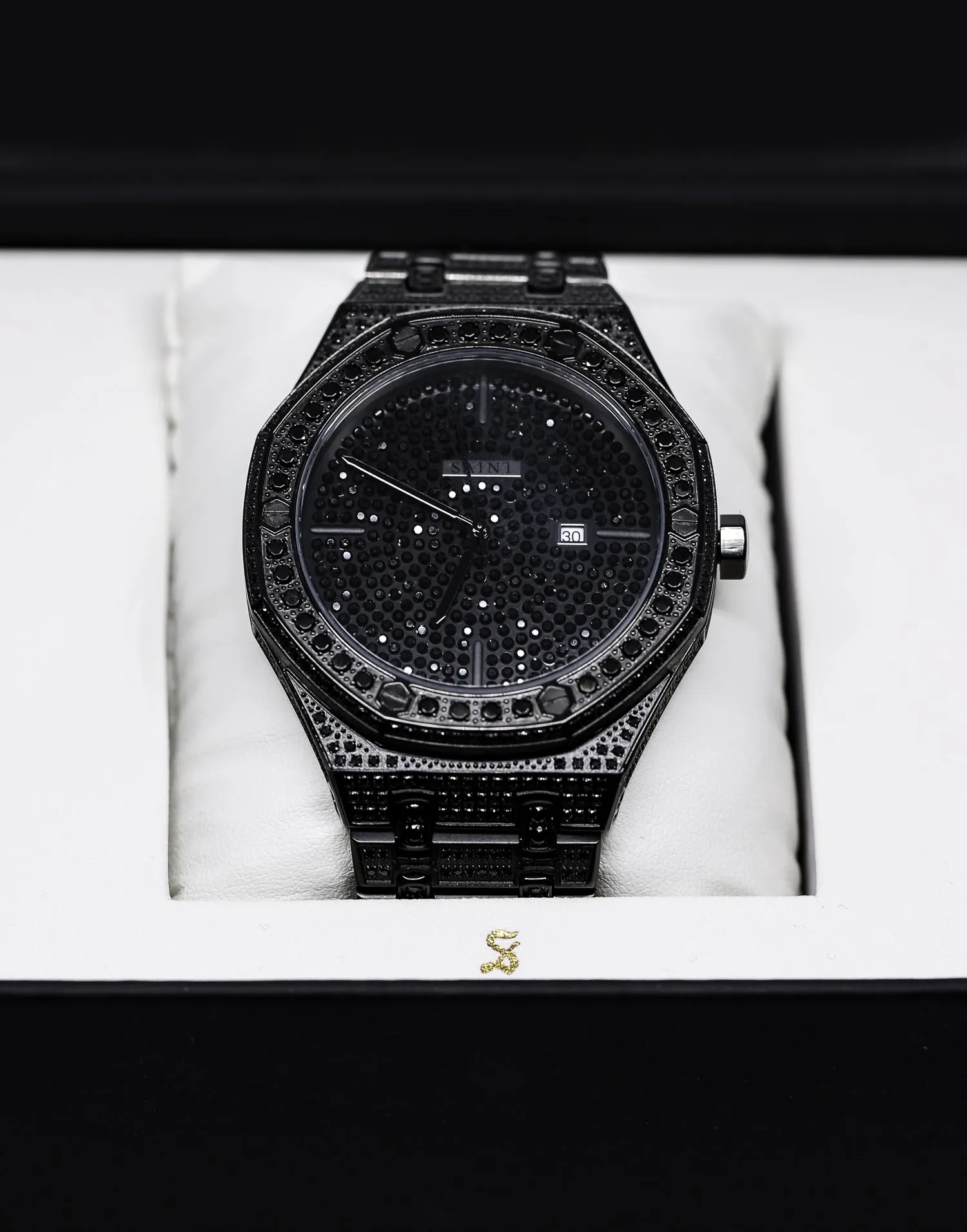 Saint Morta Premierre Watch Iced Black