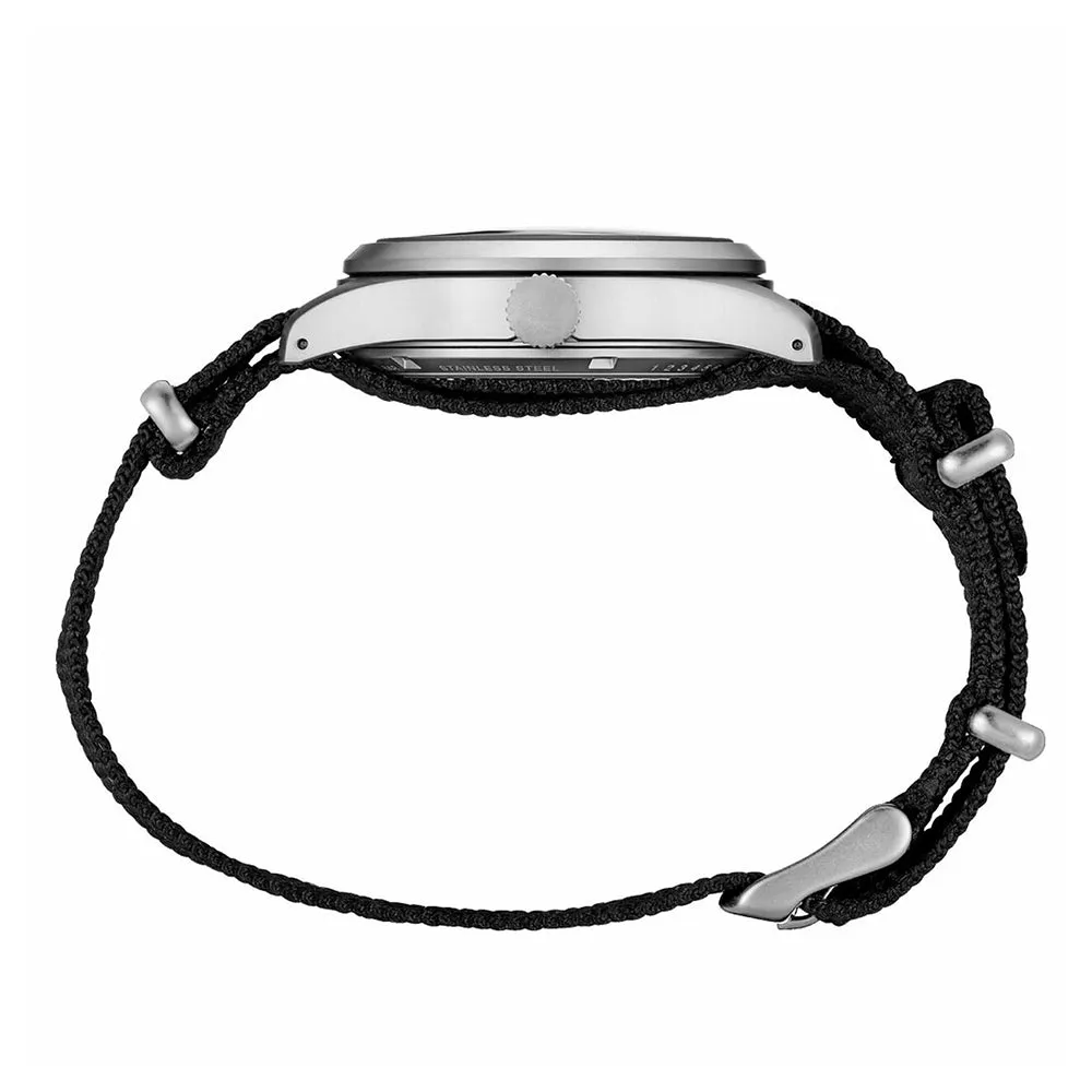 Seiko Mens Sports Black Dial Band 39.4mm Stainless Steel Automatic Movement﻿ Watch - SRPG37