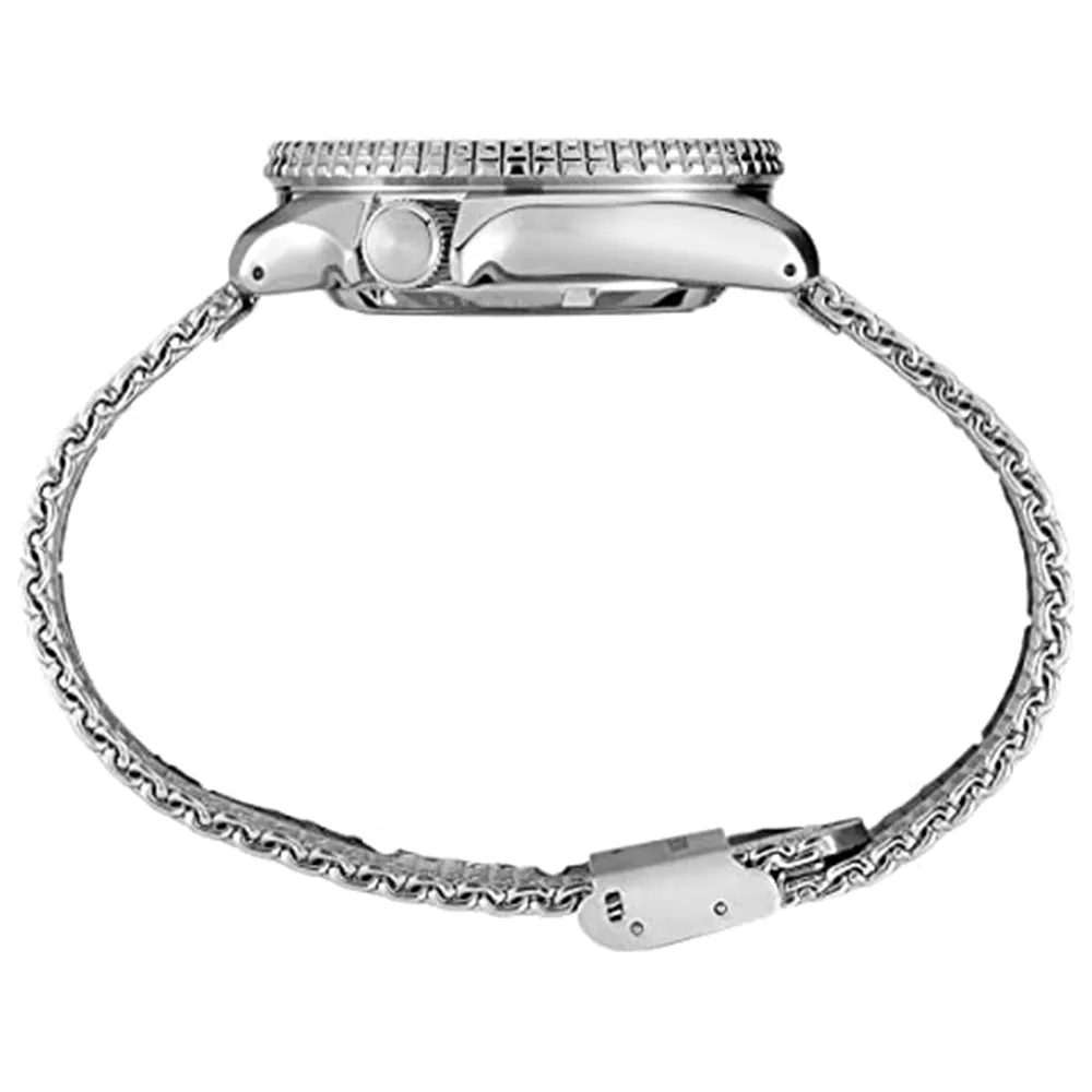 Seiko Unisex Hardlex Dial Stainless Steel Automatic Movement Watch - SRPD71