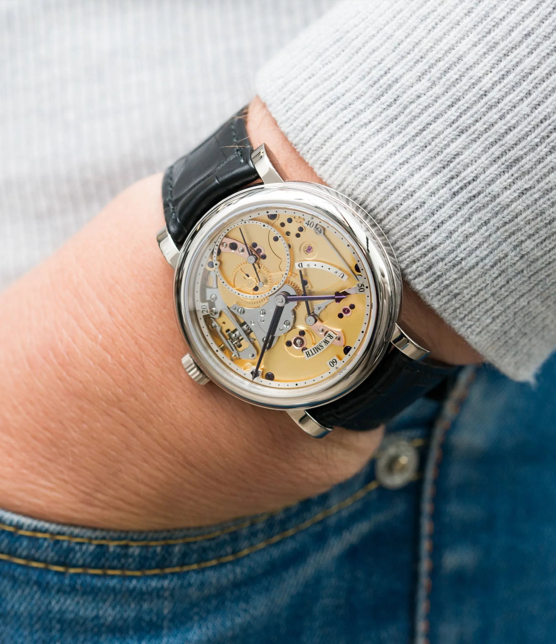 Series 2 Open-dial | 08-OD | White Gold