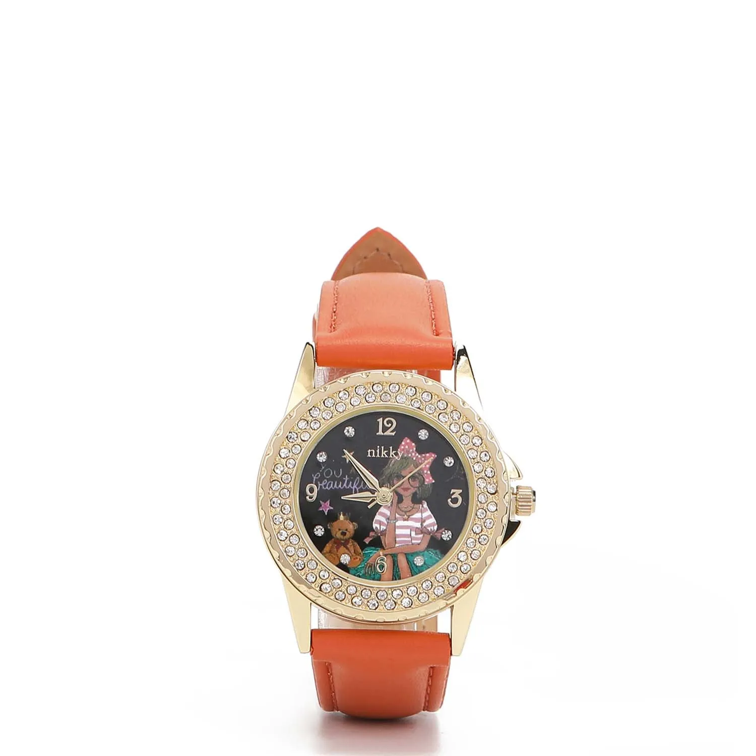 SIDNEY MEDIUM DOUBLE DIAMOND WATCH
