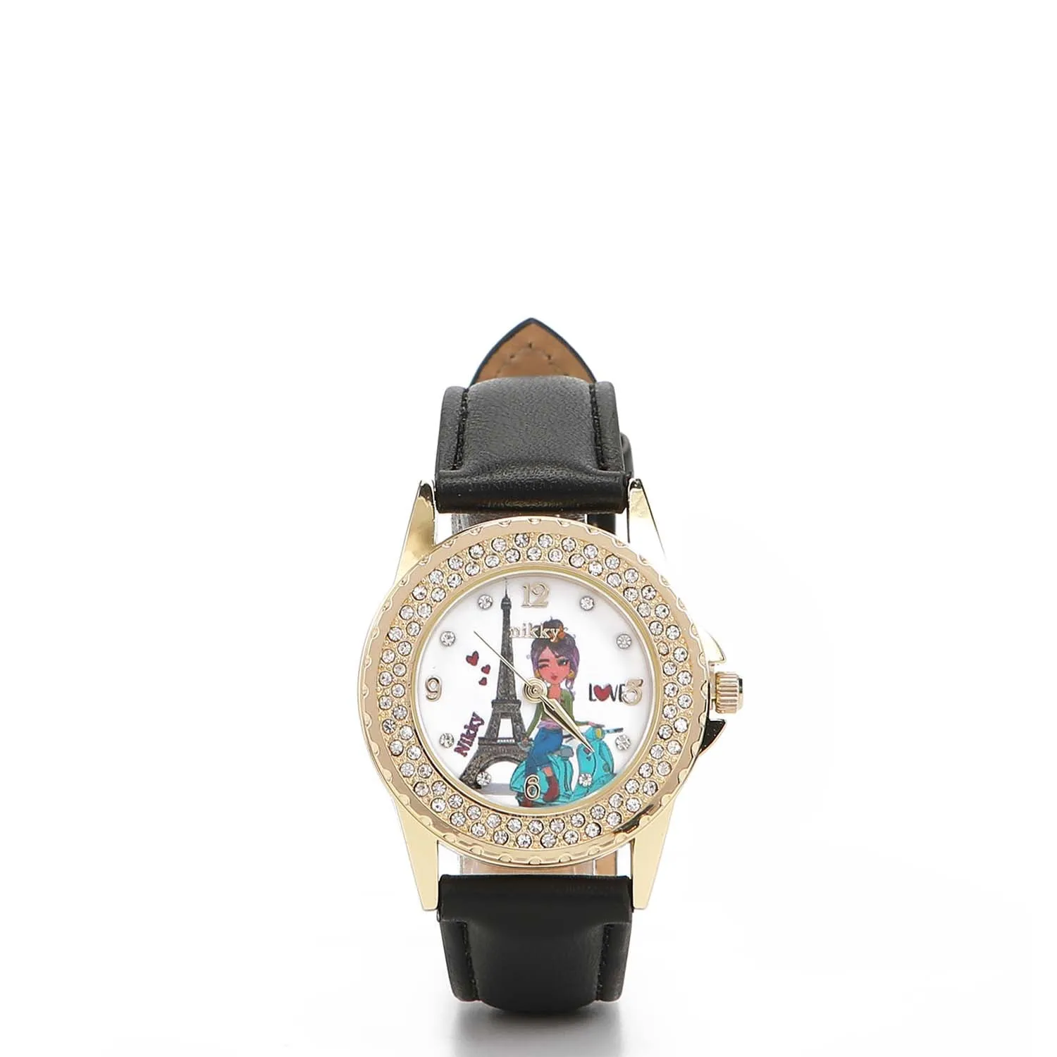 SIDNEY MEDIUM DOUBLE DIAMOND WATCH