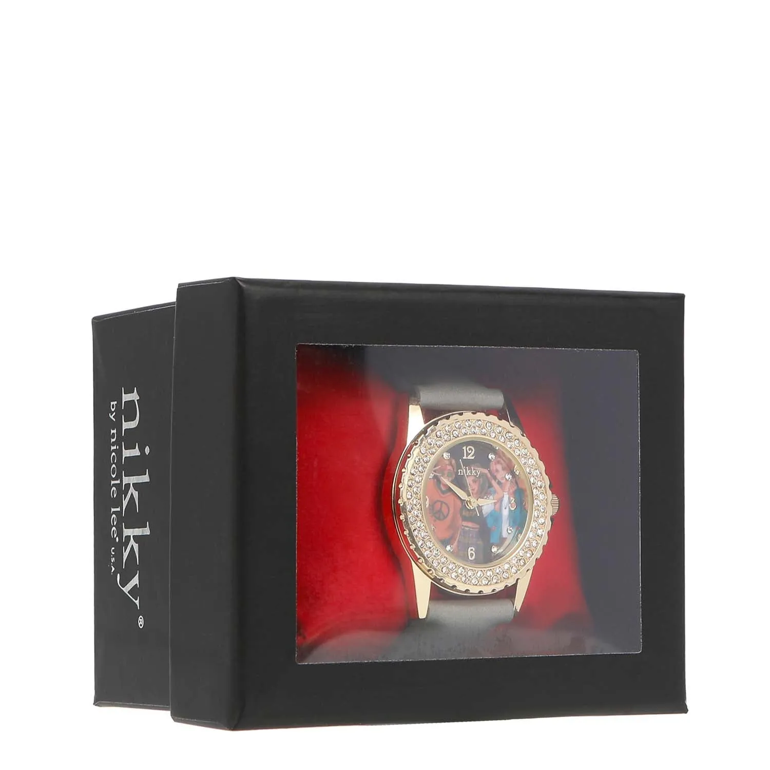 SIDNEY MEDIUM DOUBLE DIAMOND WATCH