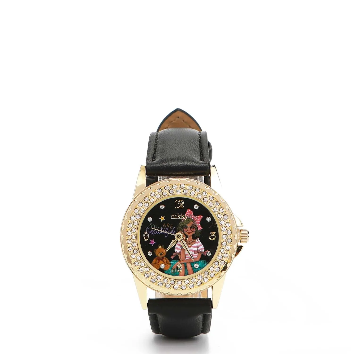 SIDNEY MEDIUM DOUBLE DIAMOND WATCH