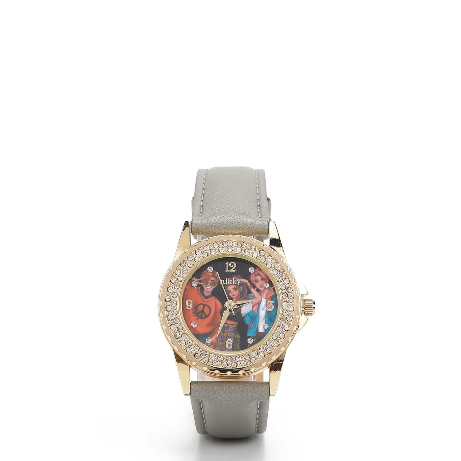 SIDNEY MEDIUM DOUBLE DIAMOND WATCH