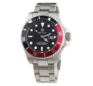 Silver Color Watch Black & Red Sports Dress Watch Luxury Business Pepsi Watch Batman  Hulk Submariner