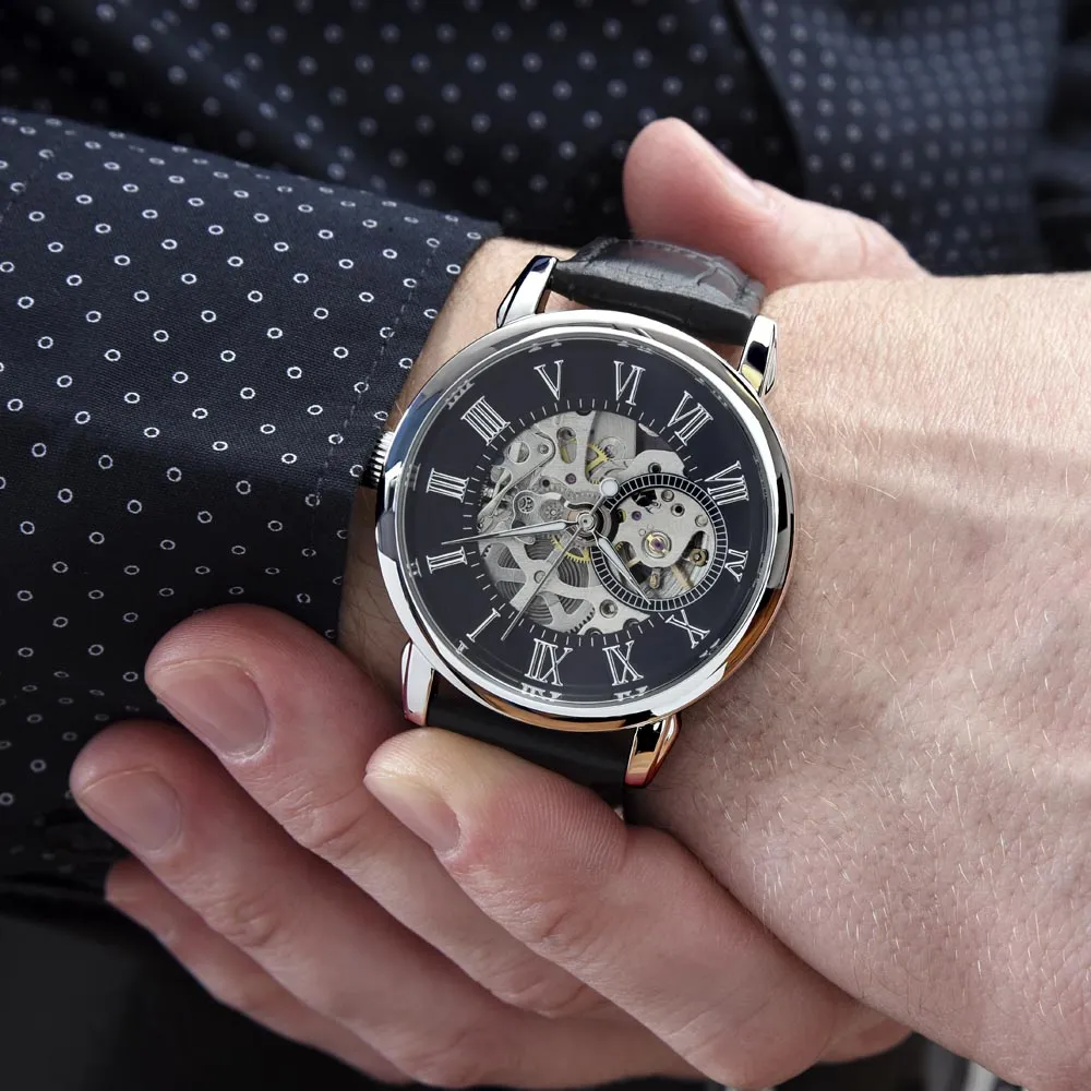 Skeleton Watch with Funny Message for Hubby | Perfect Anniversary or Birthday Gift for Husband | To My Sizzling Hubby
