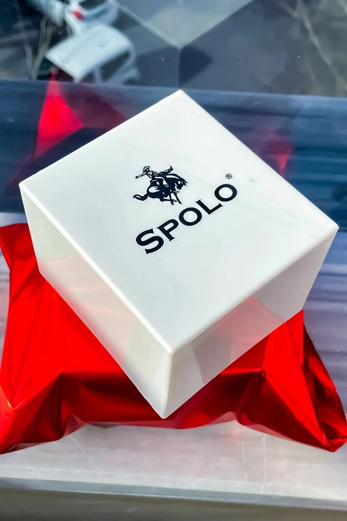 S.POLO Men's Wristwatch with Bracelet Gift