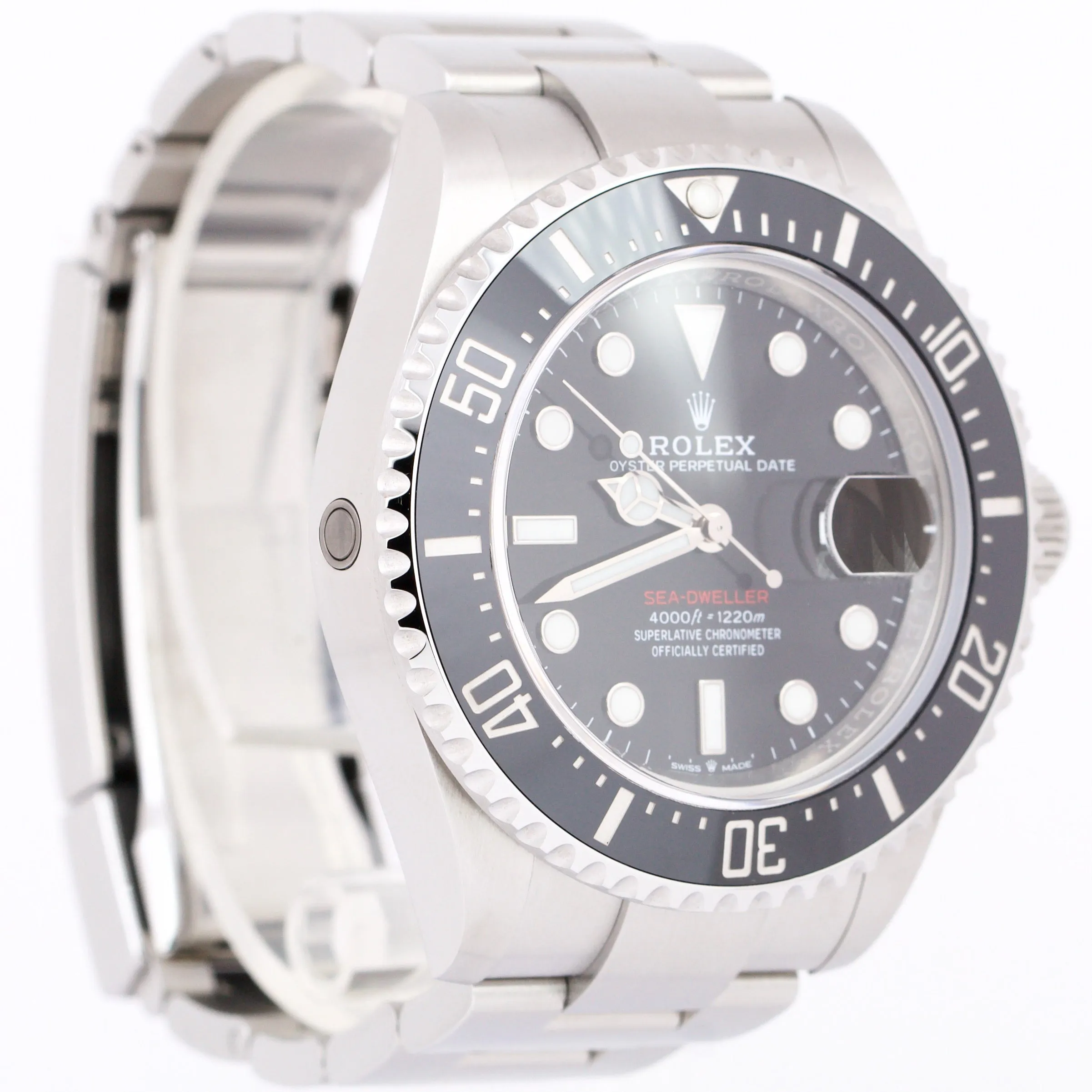 STICKERED NEW CARD Rolex Sea-Dweller MK2 Red 50th-Anniversary 126600 43mm B P