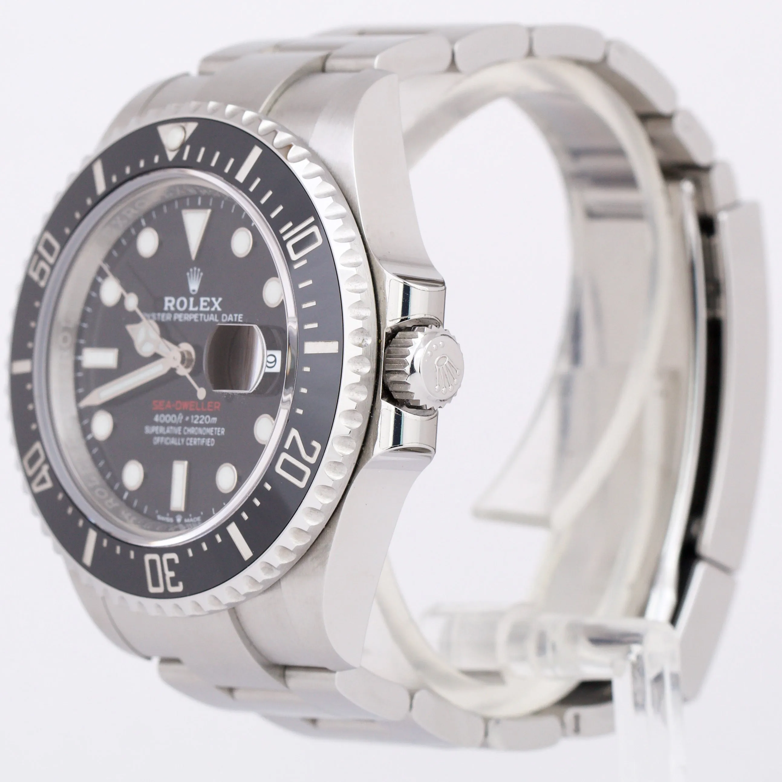 STICKERED NEW CARD Rolex Sea-Dweller MK2 Red 50th-Anniversary 126600 43mm B P