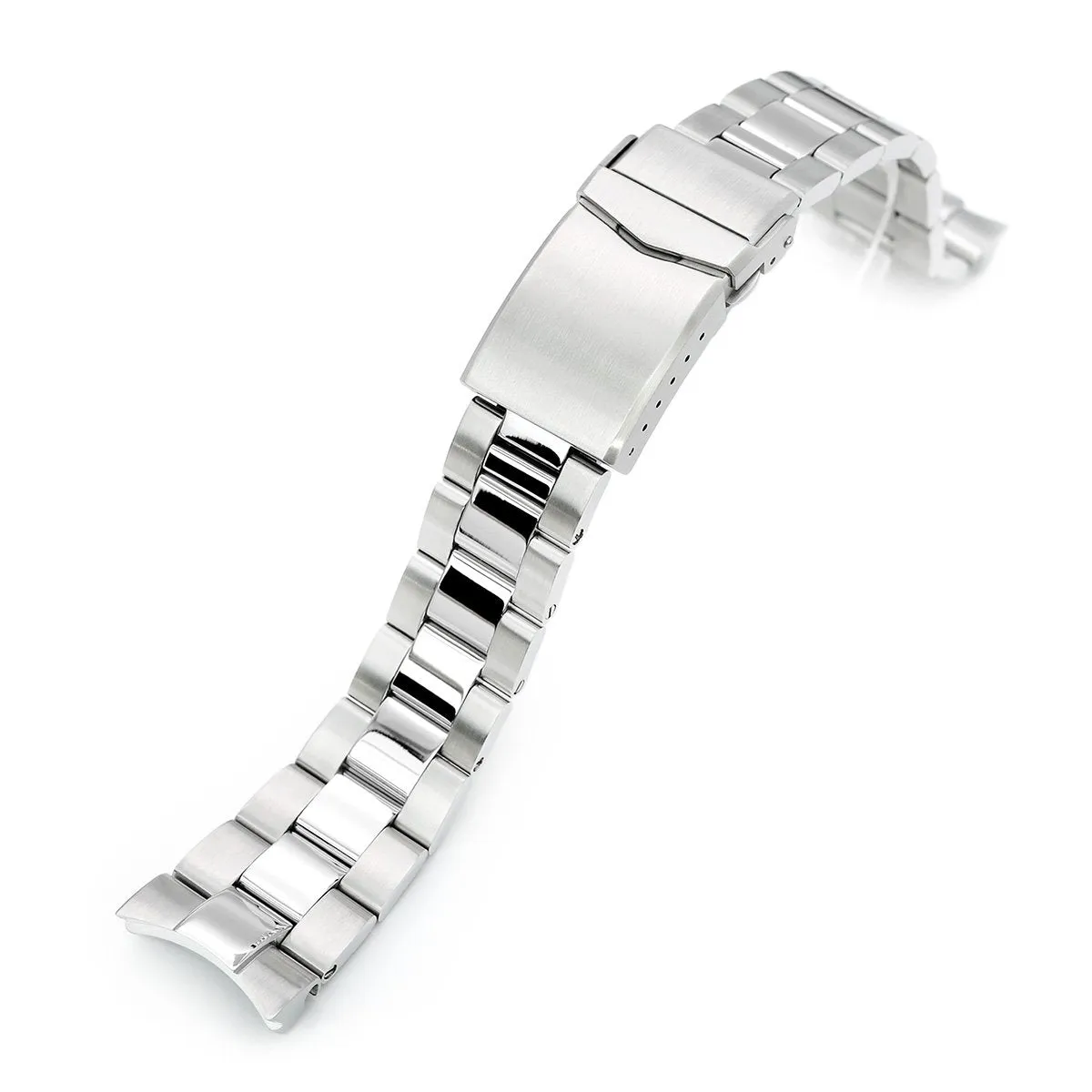 Super-O Boyer compatible with Orient Triton, V-Clasp, Polished & Brushed