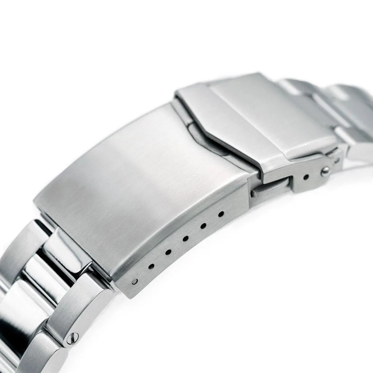 Super-O Boyer compatible with Orient Triton, V-Clasp, Polished & Brushed