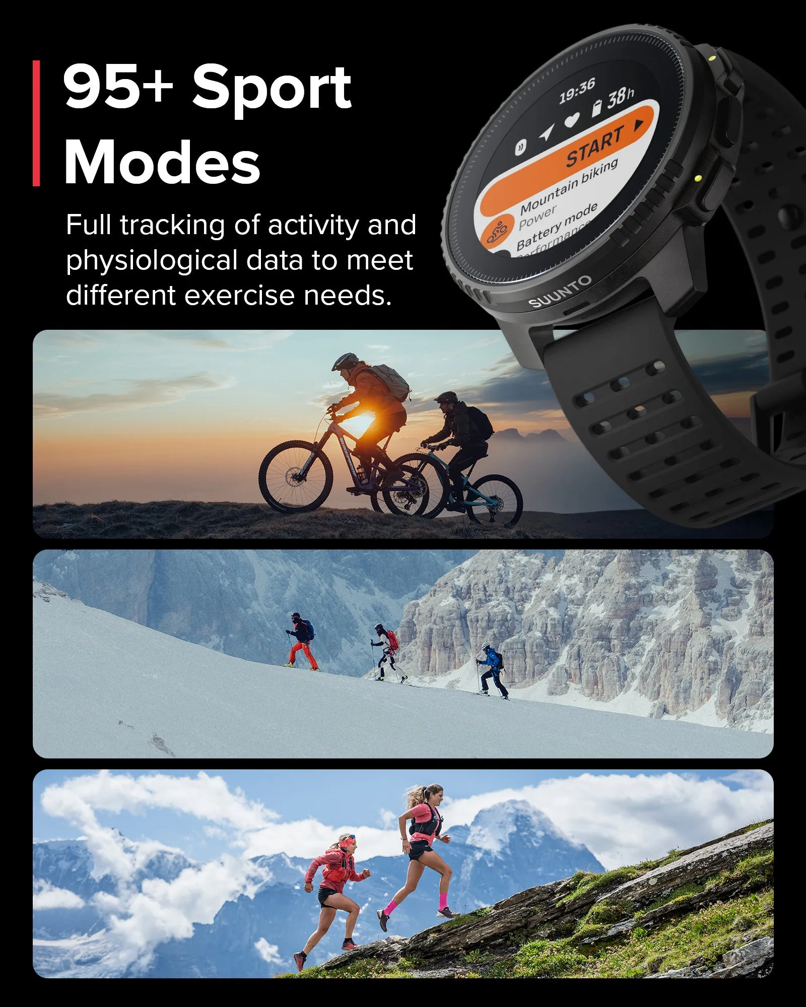 SUUNTO VERTICAL Solar All Black