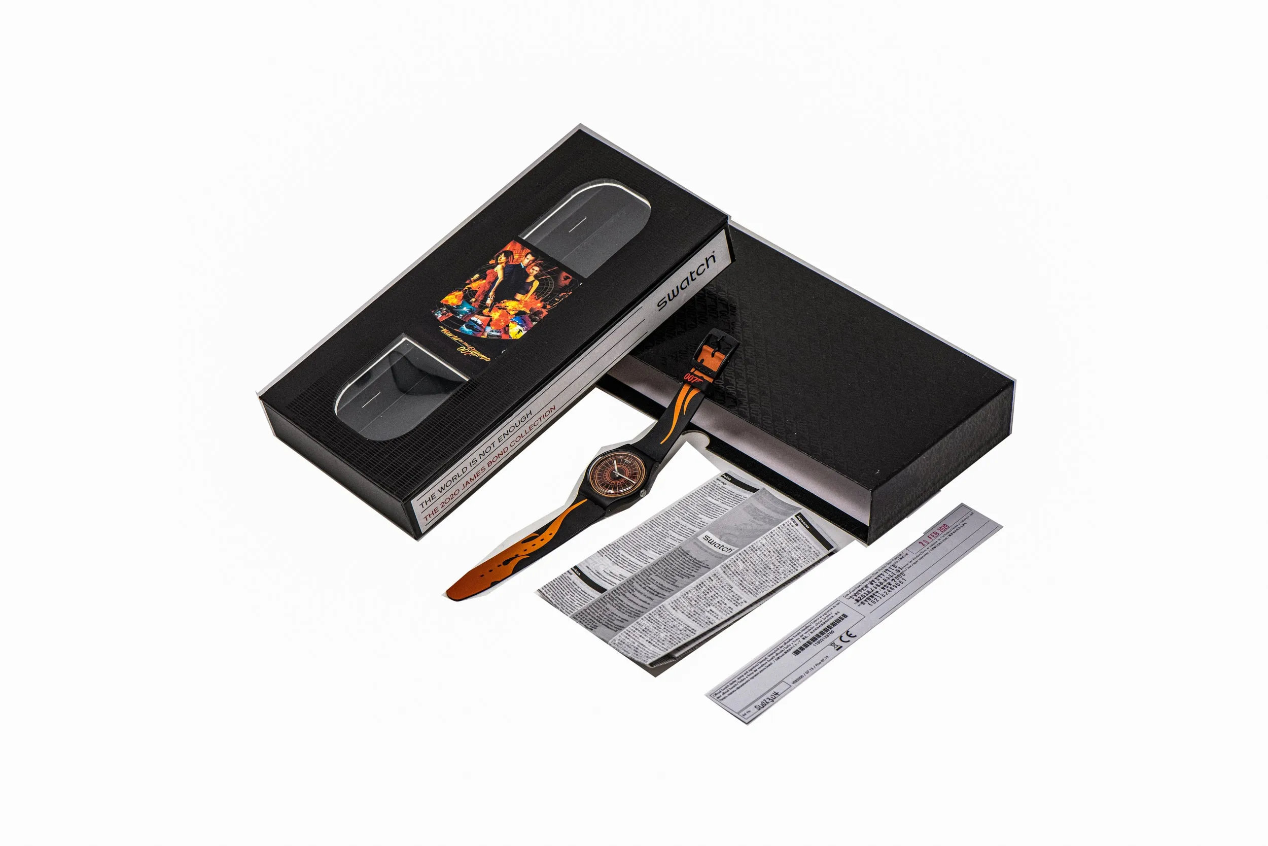 SWATCH The World Is Not Enough 2020 James Bond Collection