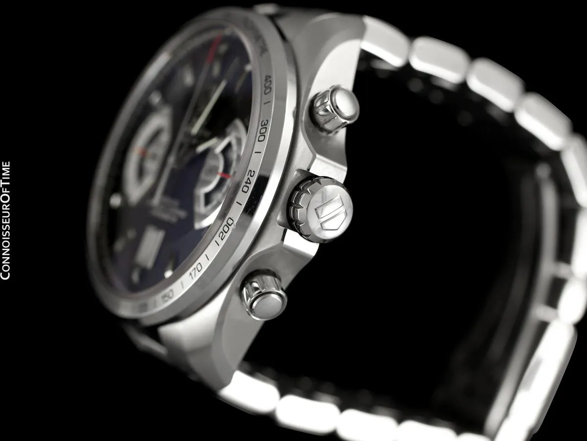 TAG Heuer Grand Carrera Mens Watch, Automatic, Stainless Steel - CAV511A