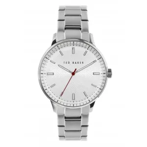 Ted Baker Gents Cosmop Silver Tone Stainless Steel Watch BKPCSF111